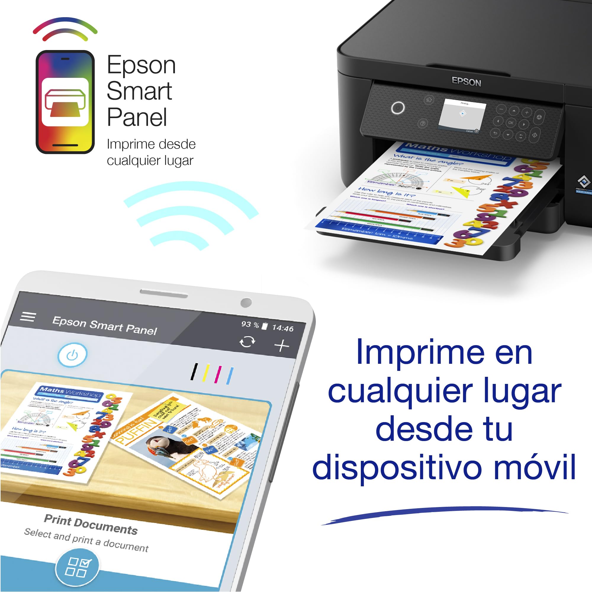 Epson Impresora de inyección de Tinta multifunción Expression Home XP‑5200 A4 con conectividad inalámbrica