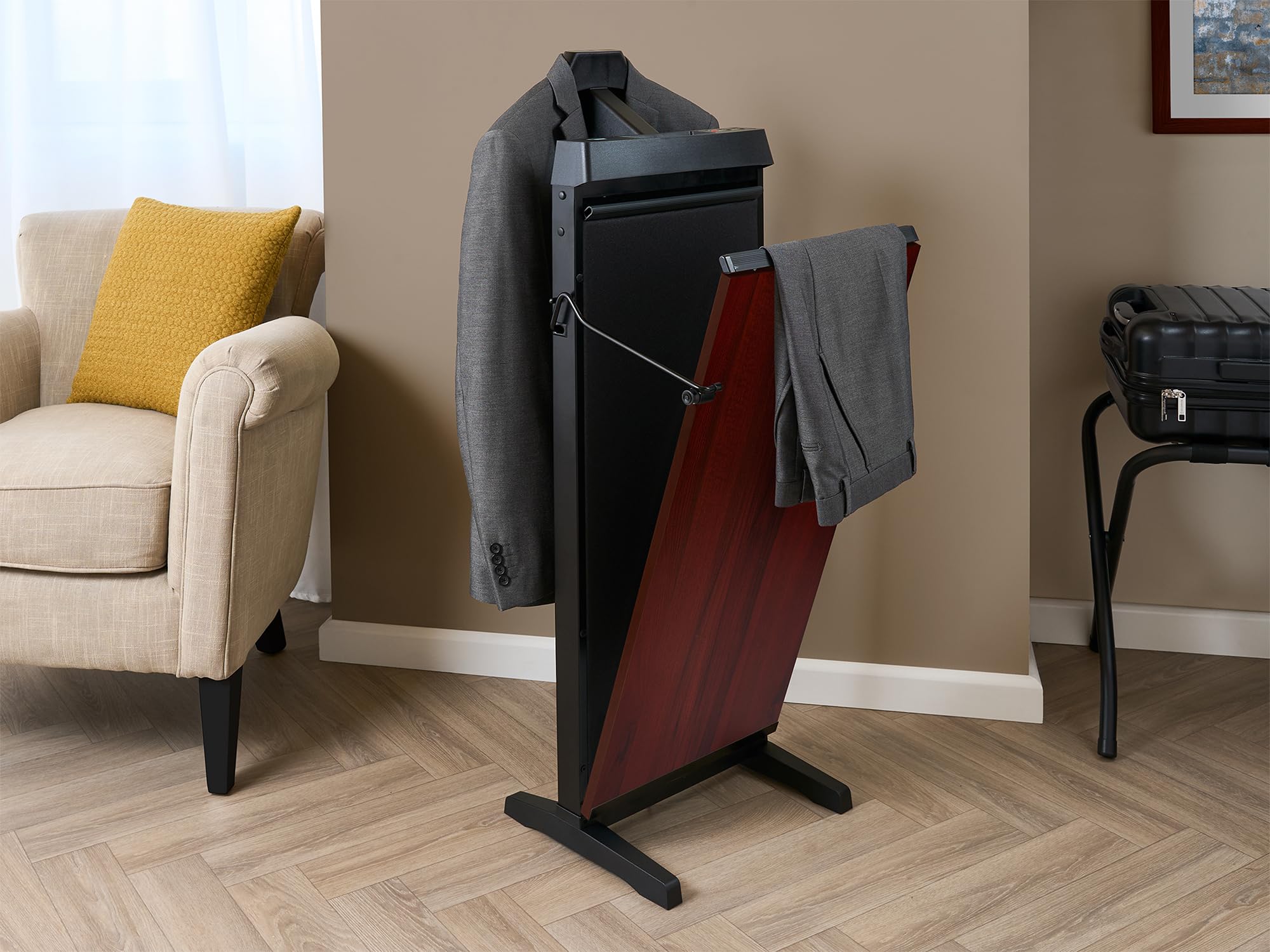 Corby 4400 Pants Press in Mahogany