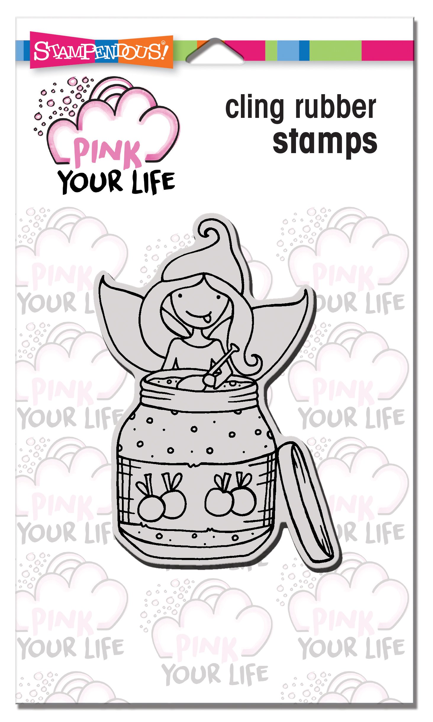 Stampendous Ton Life Timbre Whisper Jam Rose