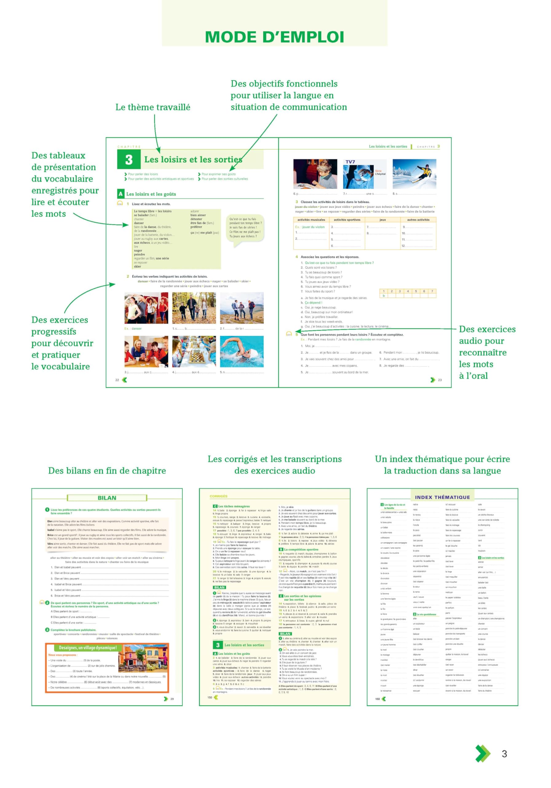 En Contexte - Exercices de vocabulaire (A2): Cahier d'entraînement: Vol. 2