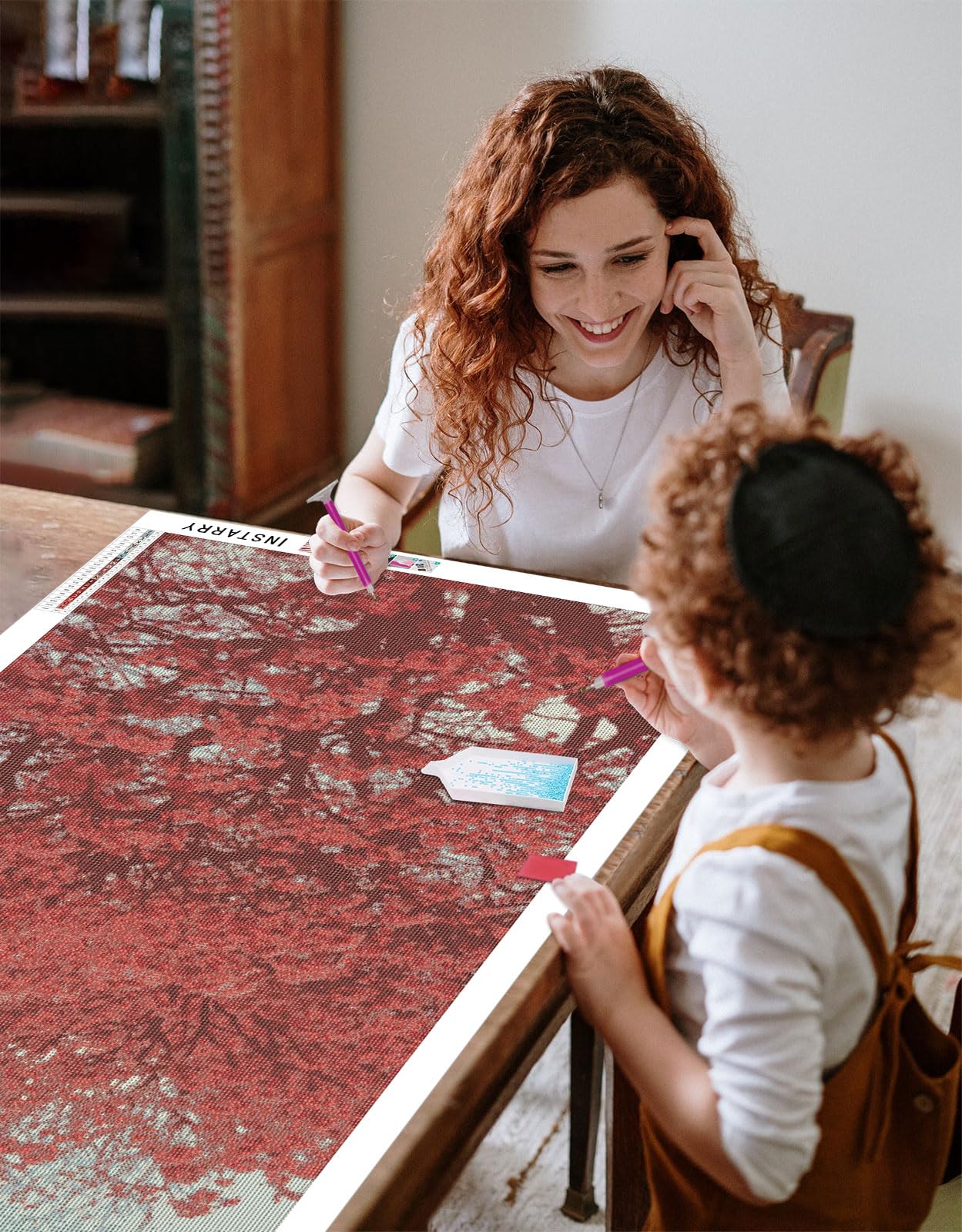 5D Diamond Painting Groß - Obst-Teekanne 60x40 Cm, Mit Zubehör