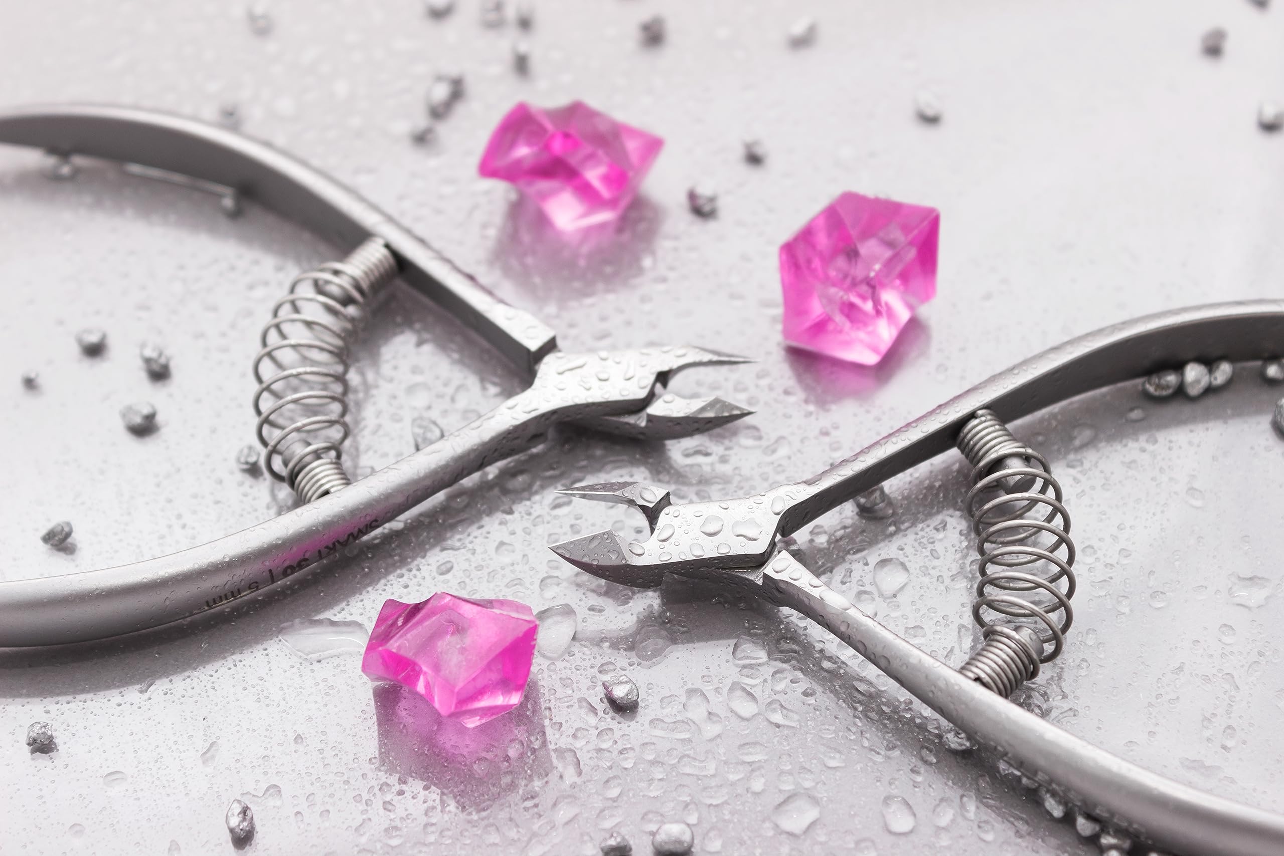 STALEKS PRO by Natury Nails Pinza professionale per cuticole 5 mm. Acciaio inossidabile (Smart 30-5mm)