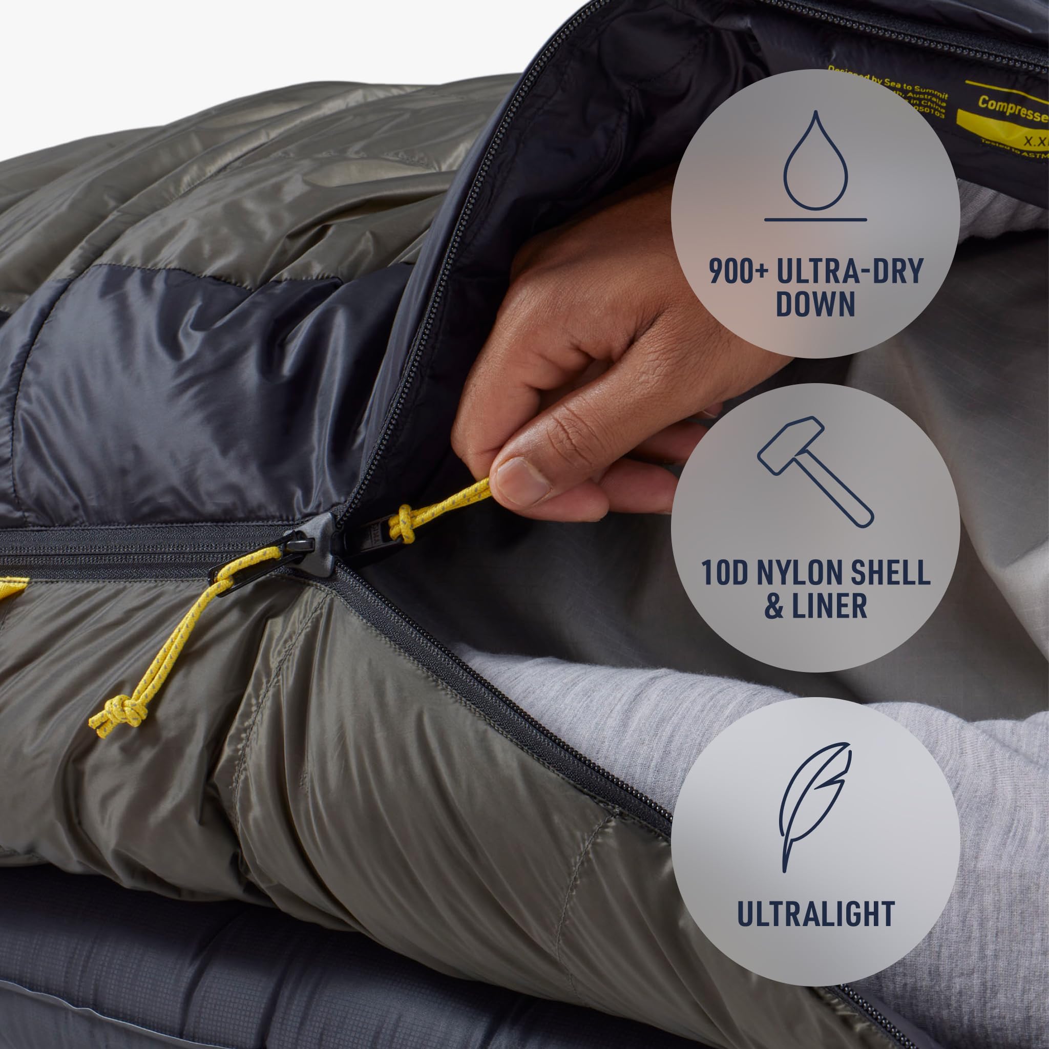 Sea to Summit Spark Pro - Saco de Dormir Ultraligero