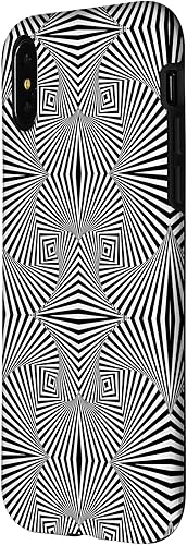 Miniatura 8 de Funda de arte óptico abstracto hipnotizante con diseño retorcido para iPhone 13