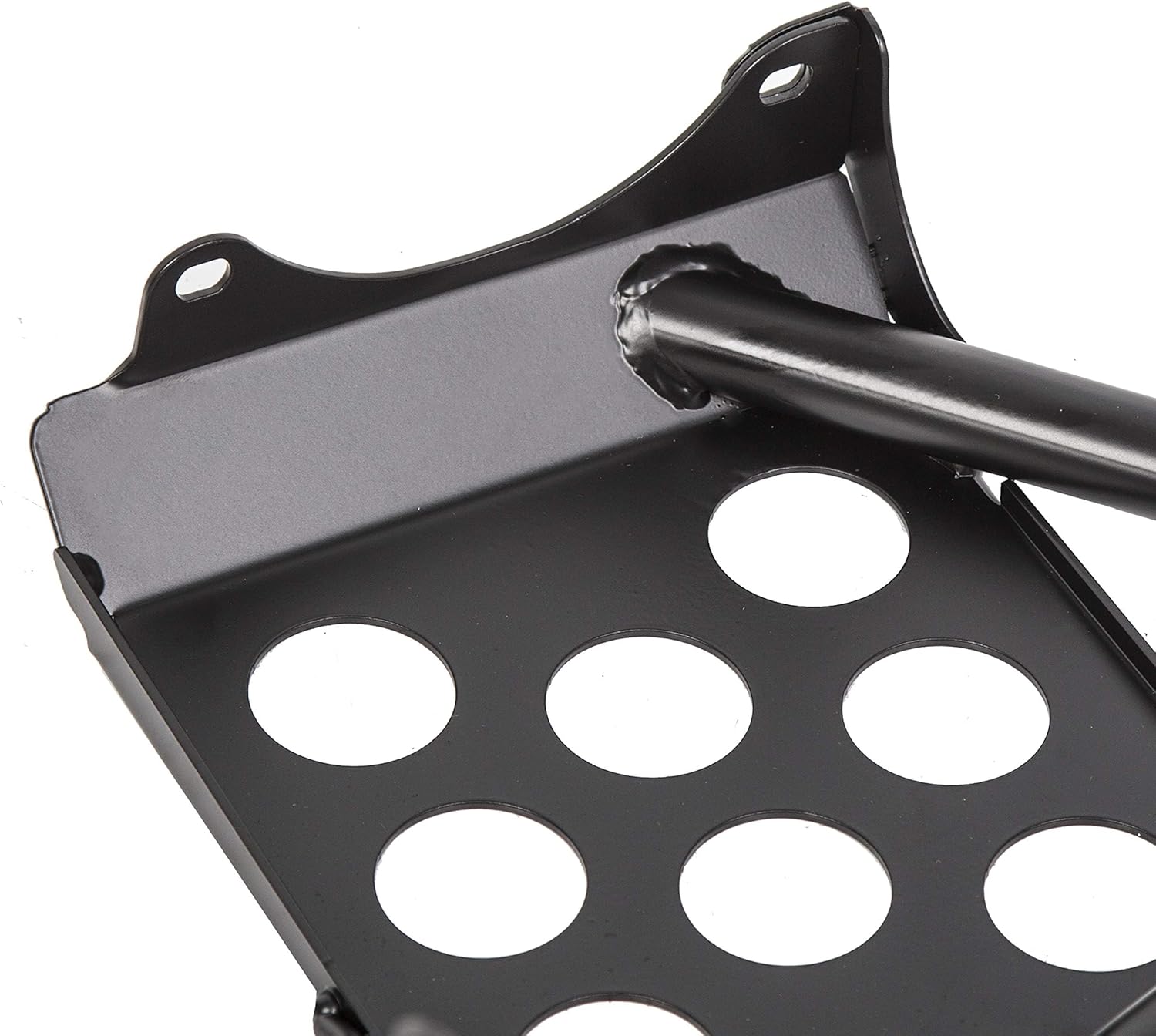ECOTRIC Heel Guards Compatible with 1987-2006 Yamaha Banshee YFZ350 Nerf Bars Footrest Stand Black Left + Right