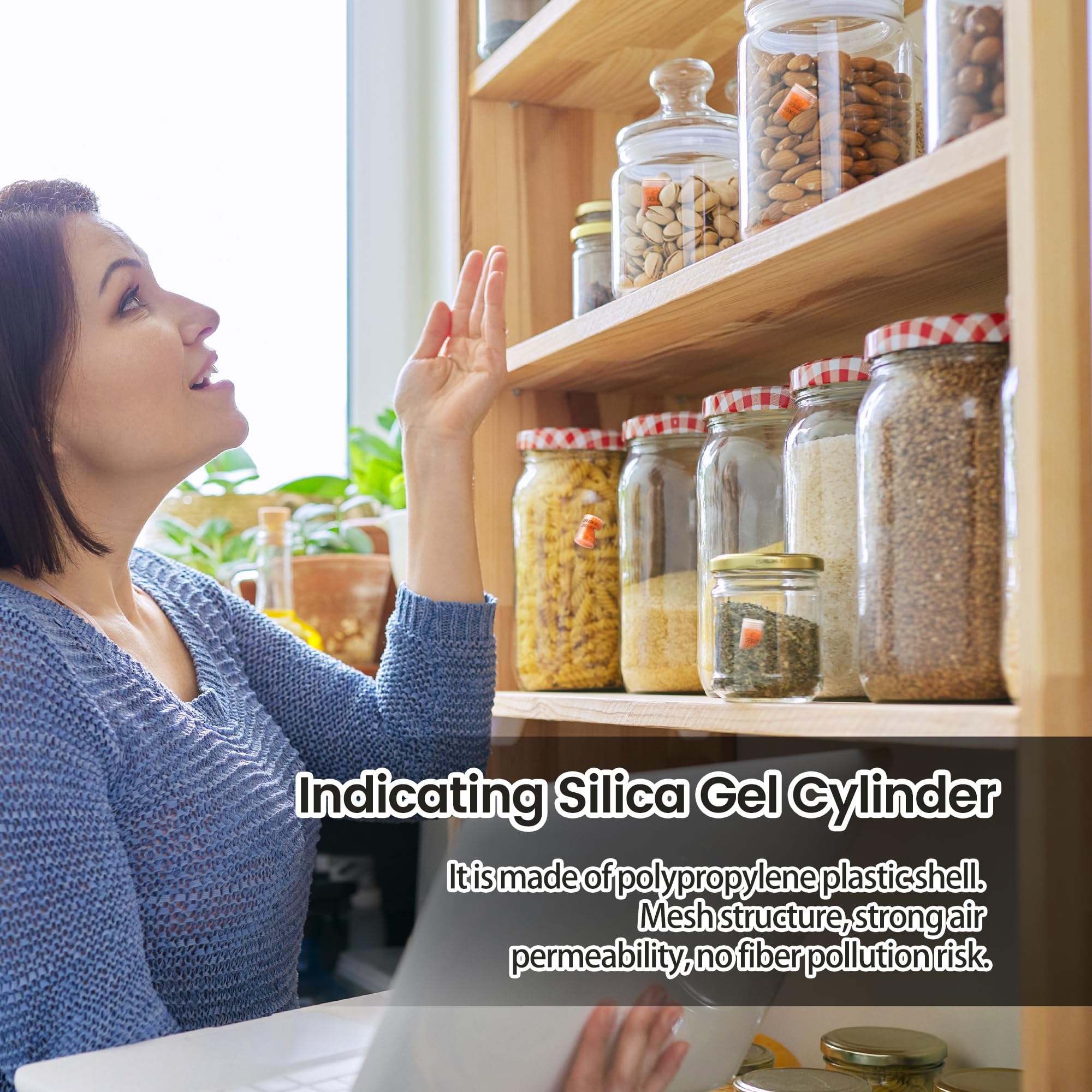 Amazon | Wisesorb 乾燥剤キャニスター シリカゲルクリア