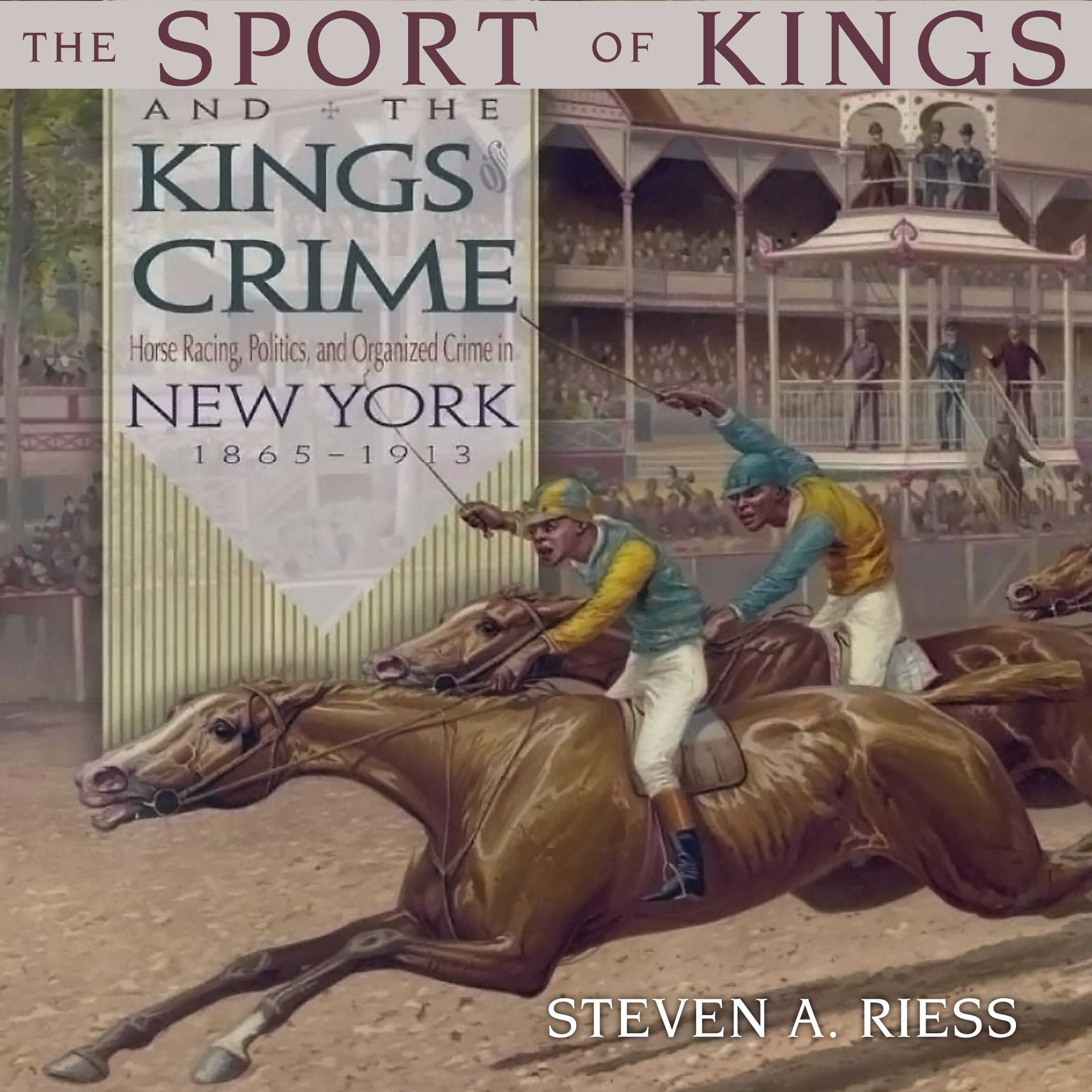 Cover art for The Sport of Kings and the Kings of Crime