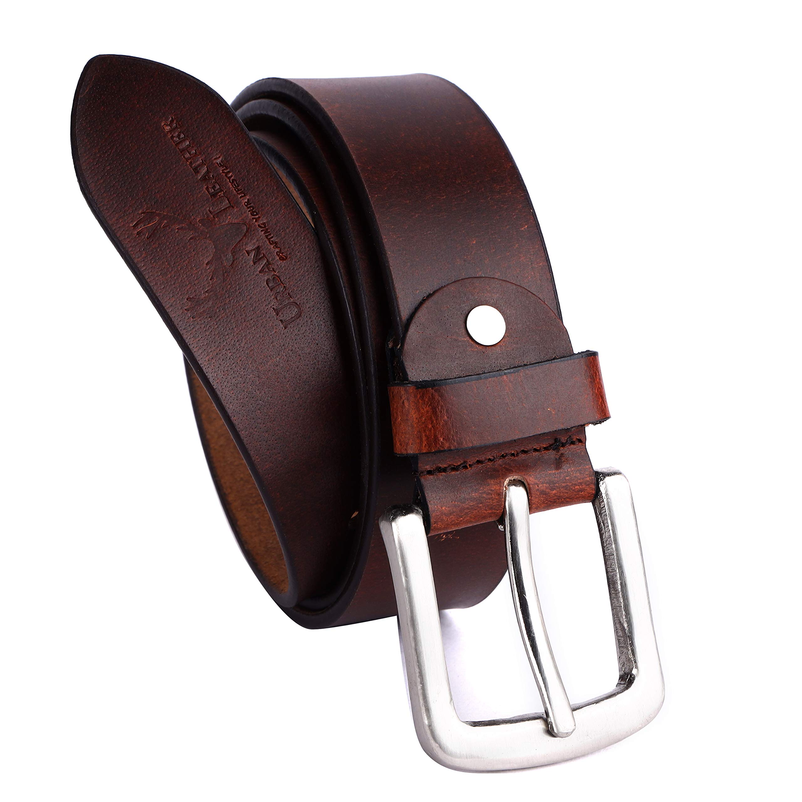urban leather Formal/Casual Brown Genuine Leather Belts For Men | Mens Belt | Leather Belts for Men-picture-42