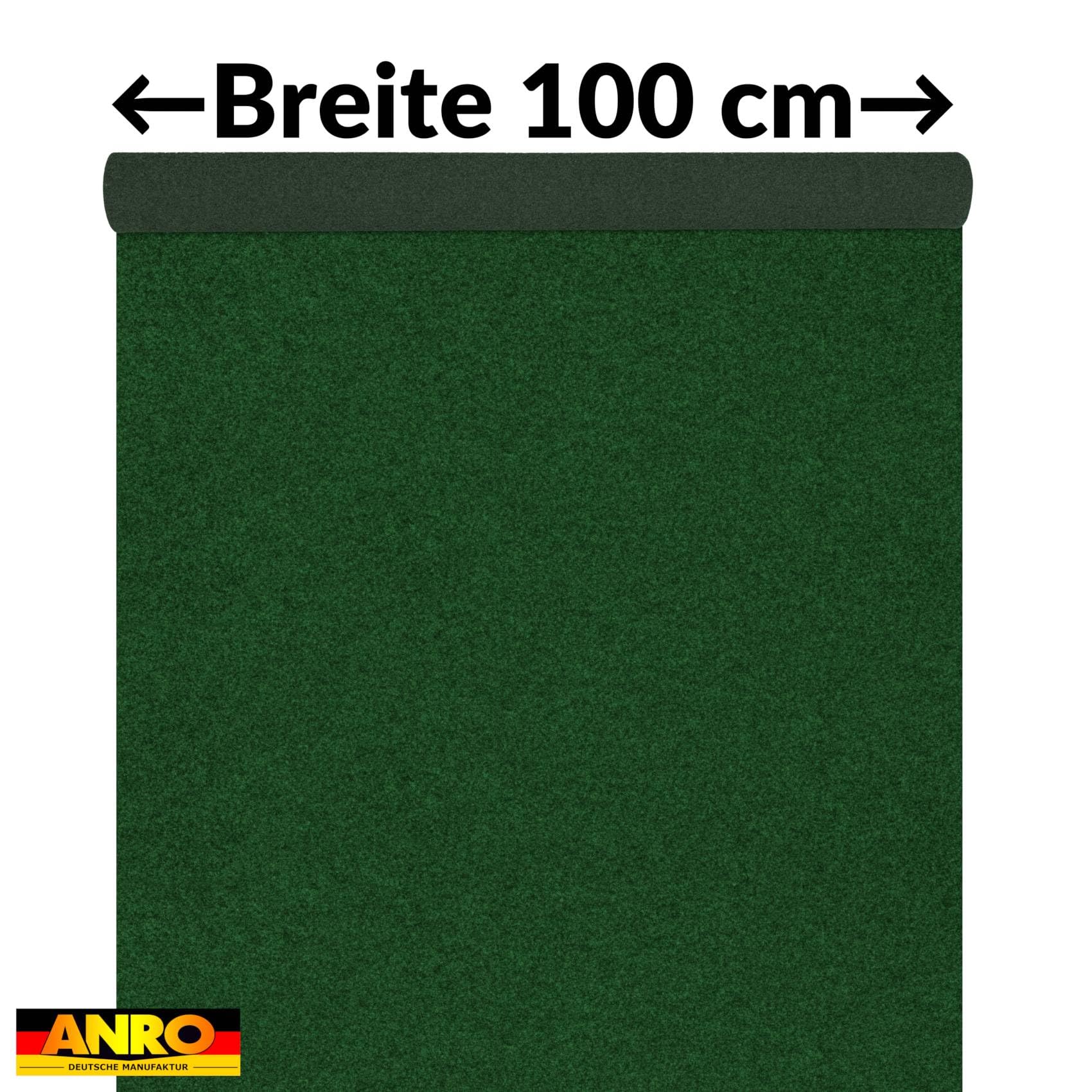 VIP Alex Tapis d'exposition, tapis de couloir, vendu au mètre, pour mariage, réception, 600 x 100 cm, vert
