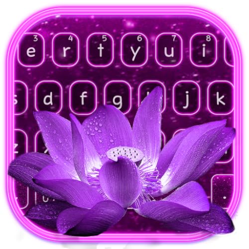 Lotus Butterfly Flash Keyboard Theme