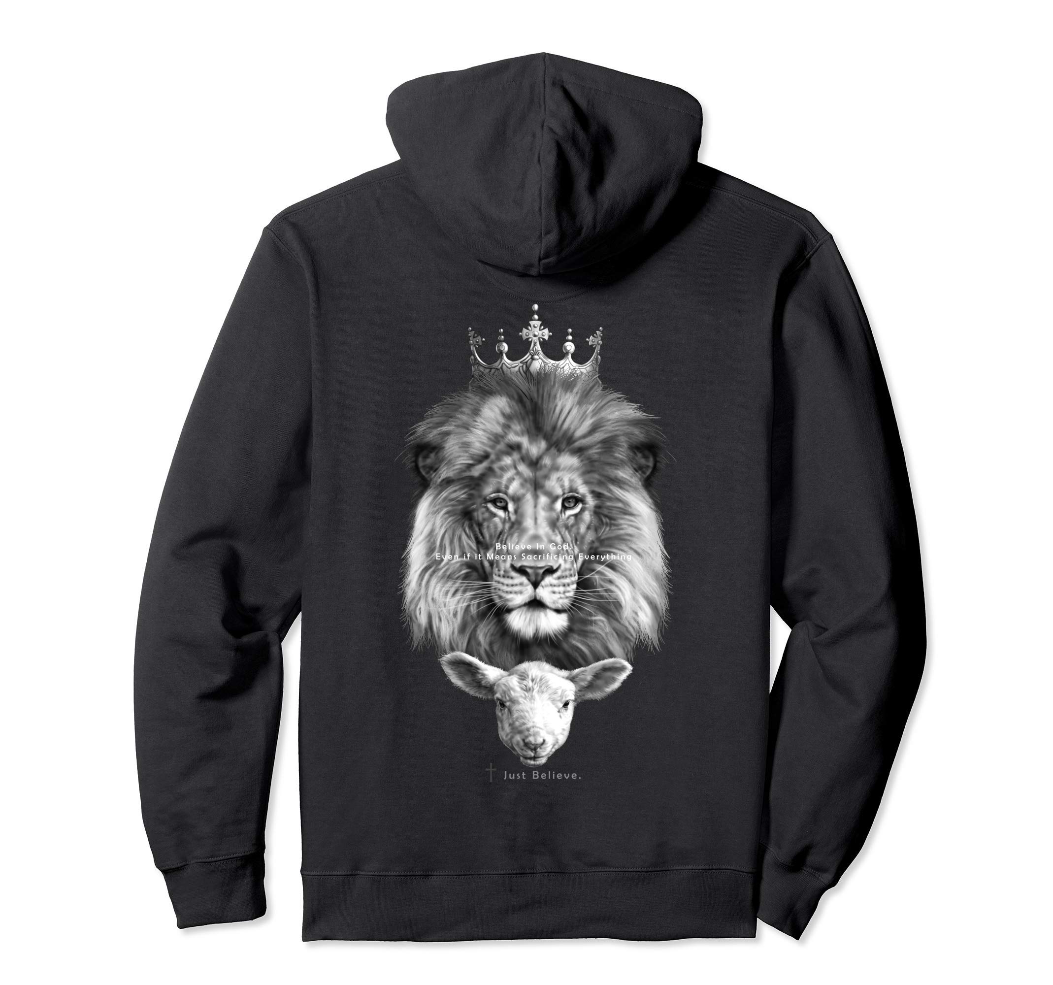 The Lion And The Lamb Christian Sportswear-The Lamb Of God Pullover Hoodie