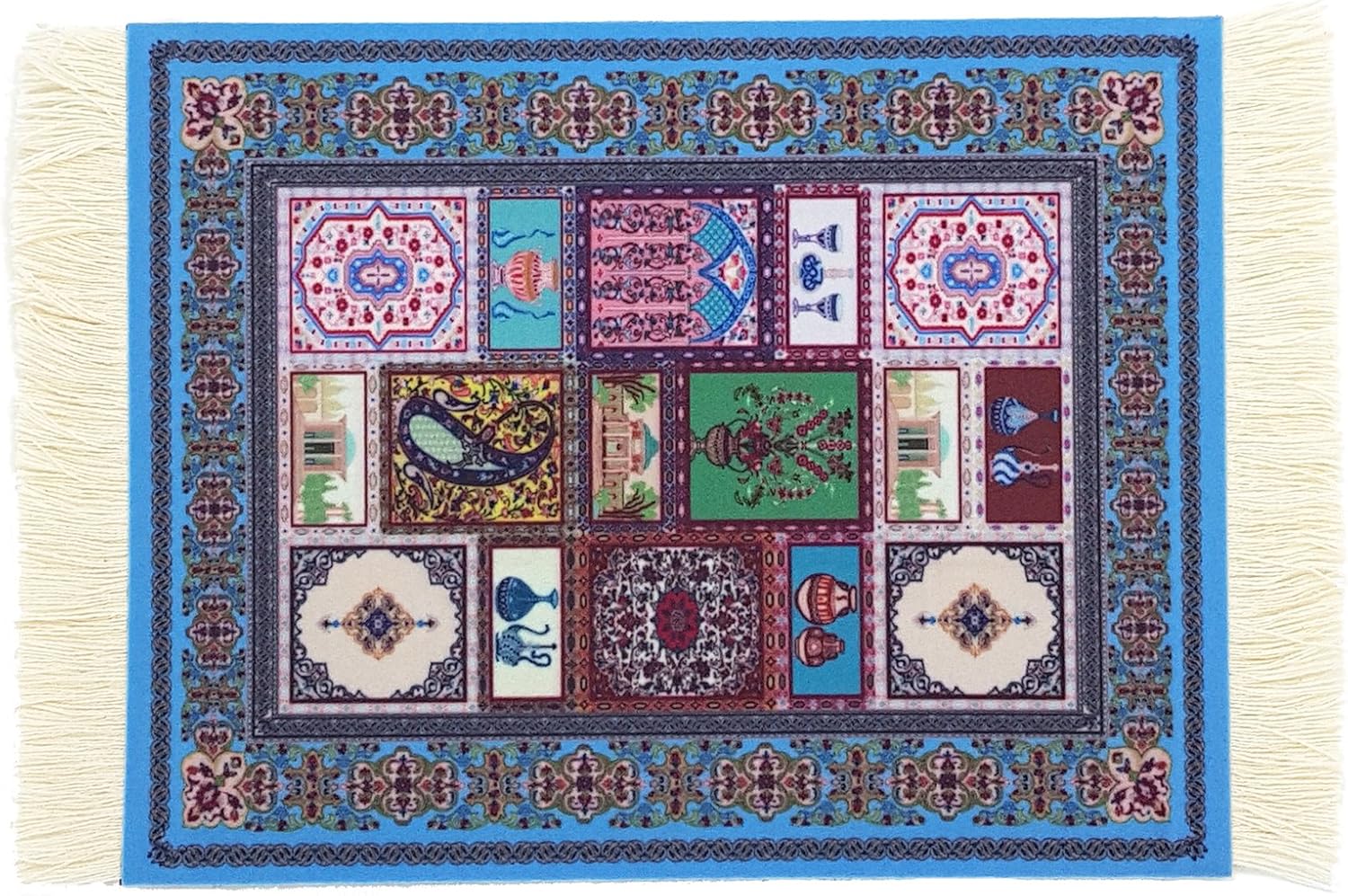 Mouse Pad Oriental Rug Computer Mousepad, SUPCOW Red