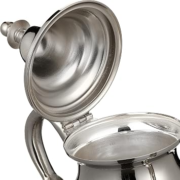 Moroccan Teapot Silver Maillechort Medium 500ml Up to 4 Glass Hand Hammered
