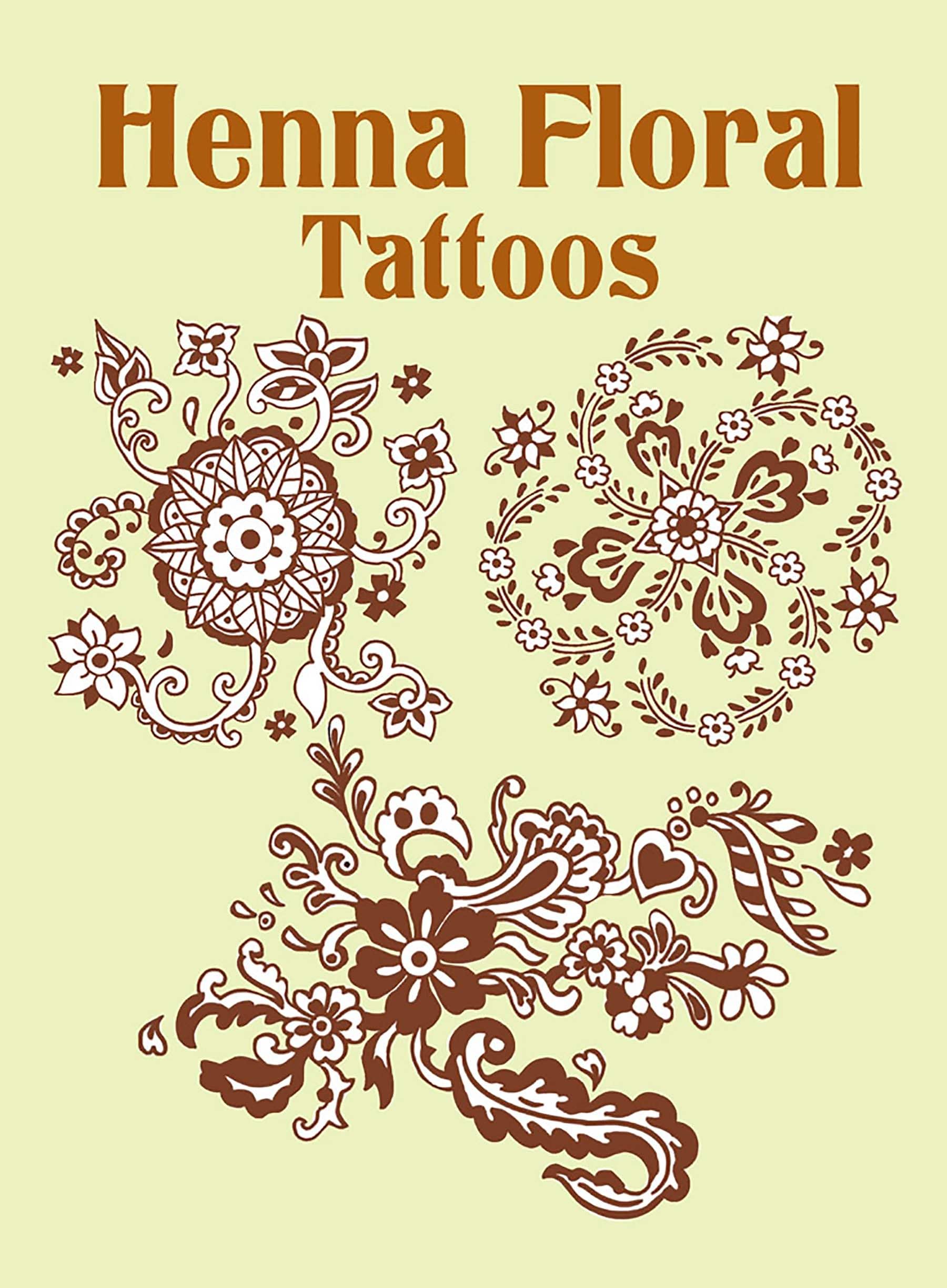 Henna Floral Tattoos (Dover Little Activity Books: Flowers)