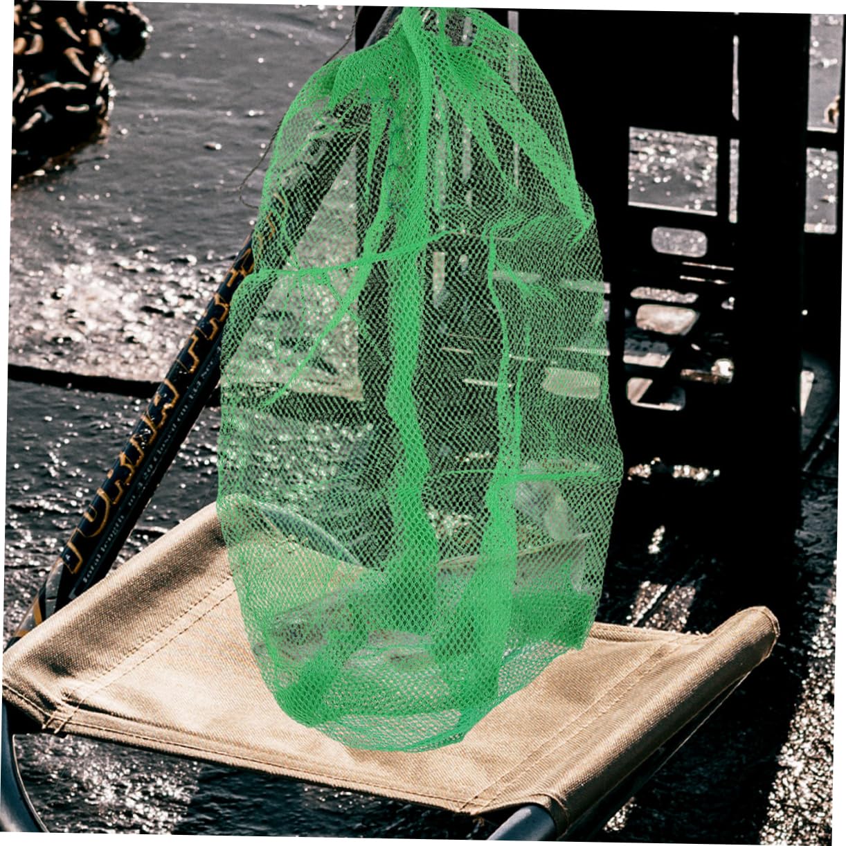 Abaodam 5 Pièces Portable Nylon avec Cordon de Serrage Filet à Durable pour Activités de Plein Air