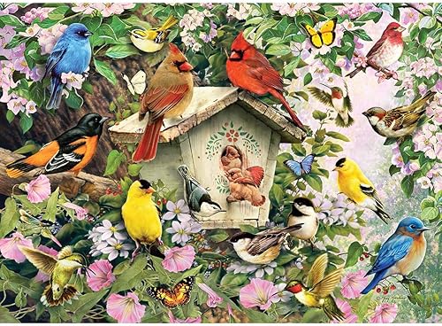 Cobble Hill - Rompecabezas de 1000 piezas para el hogar de verano, póster de muestra incluido