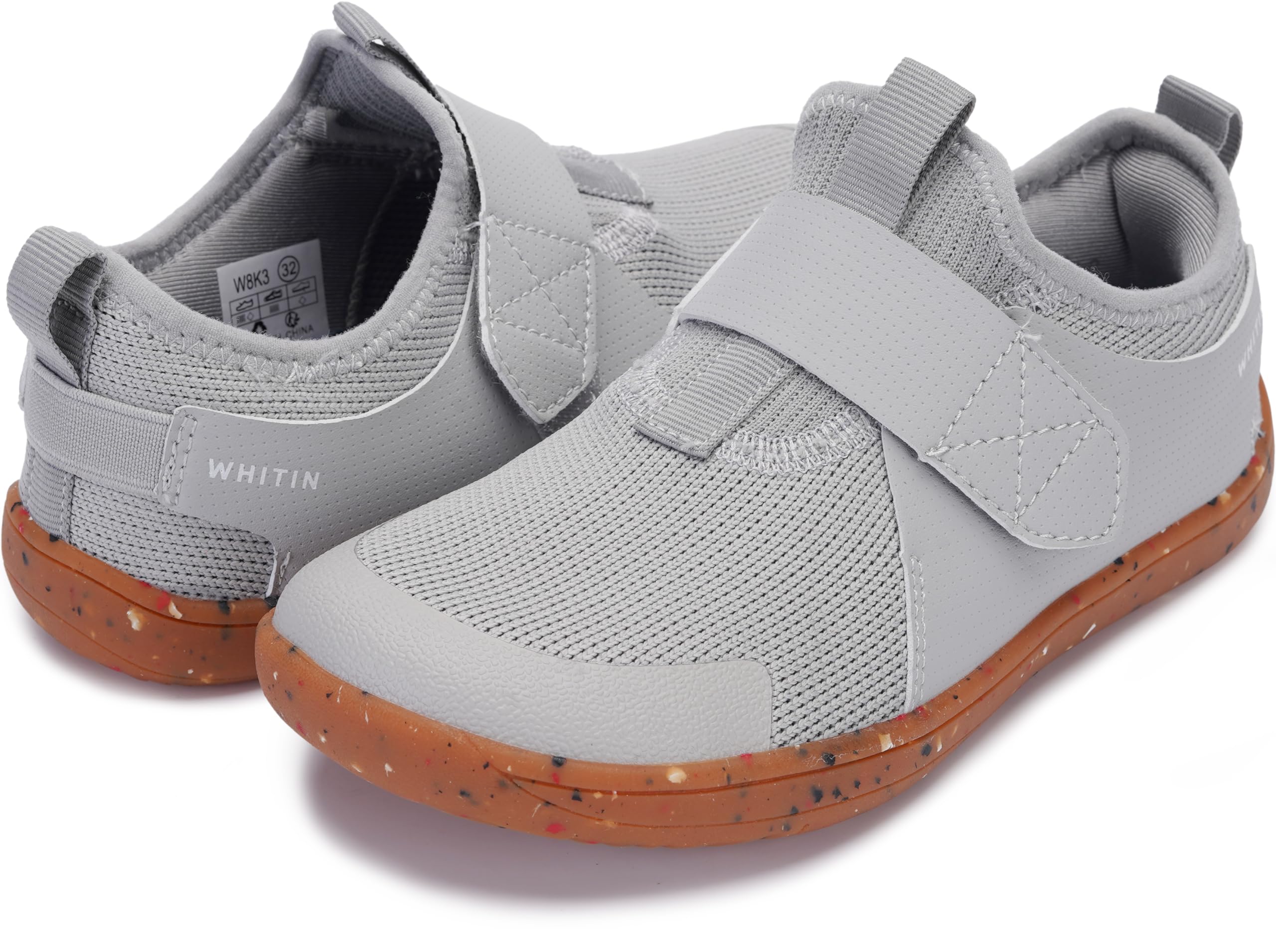 WHITIN Kid Wide Barefoot Shoes | Boys/Girls Elastic Opening Sneakers W8K3