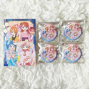 プリキュア　缶バッジ　ポストカード Amazon.co.jp: プリキュア 秋田 出張店 缶バッジ 4個 ポスト