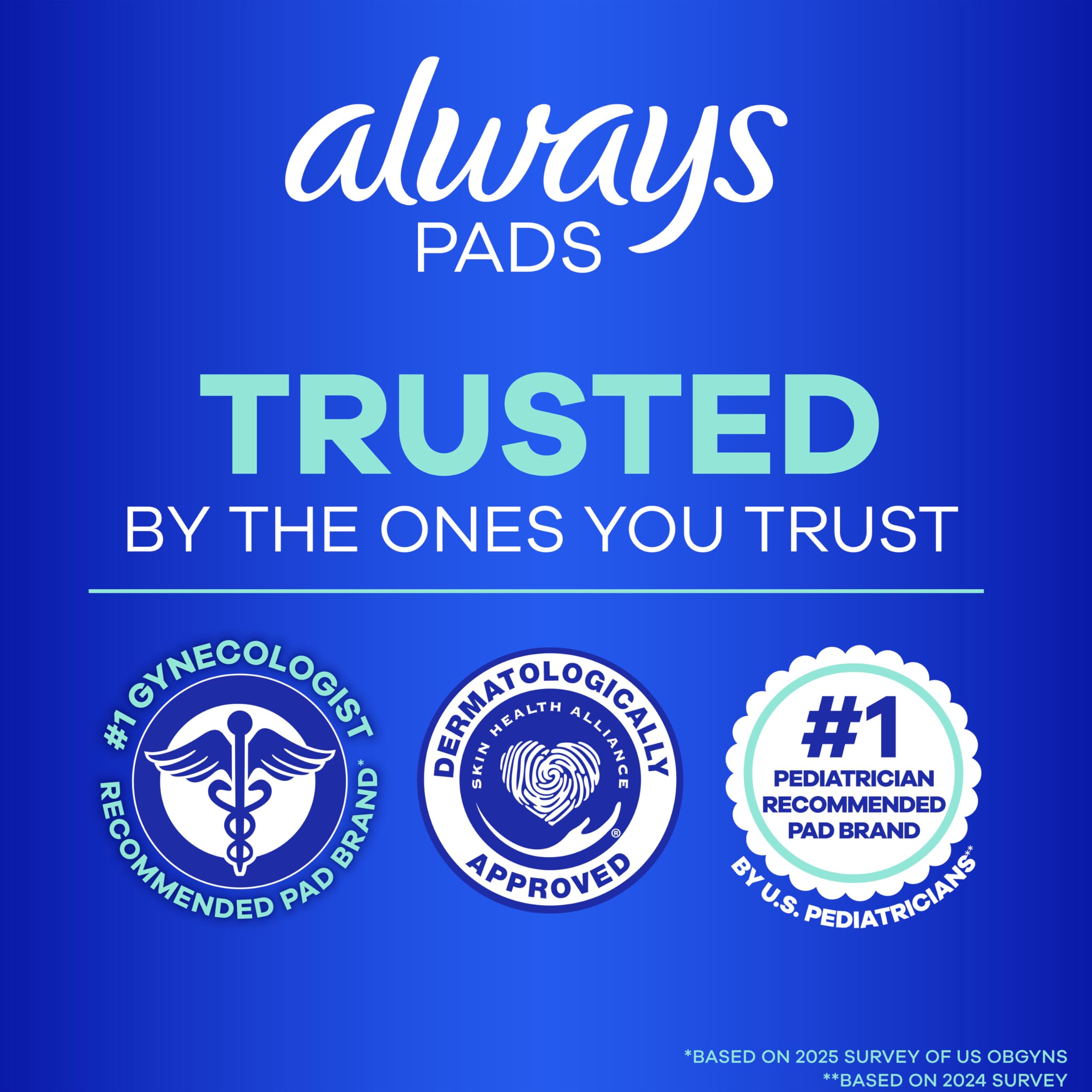 Always Ultra Thin, Size 2, Super Pads With Wings, Unscented, 58 Count