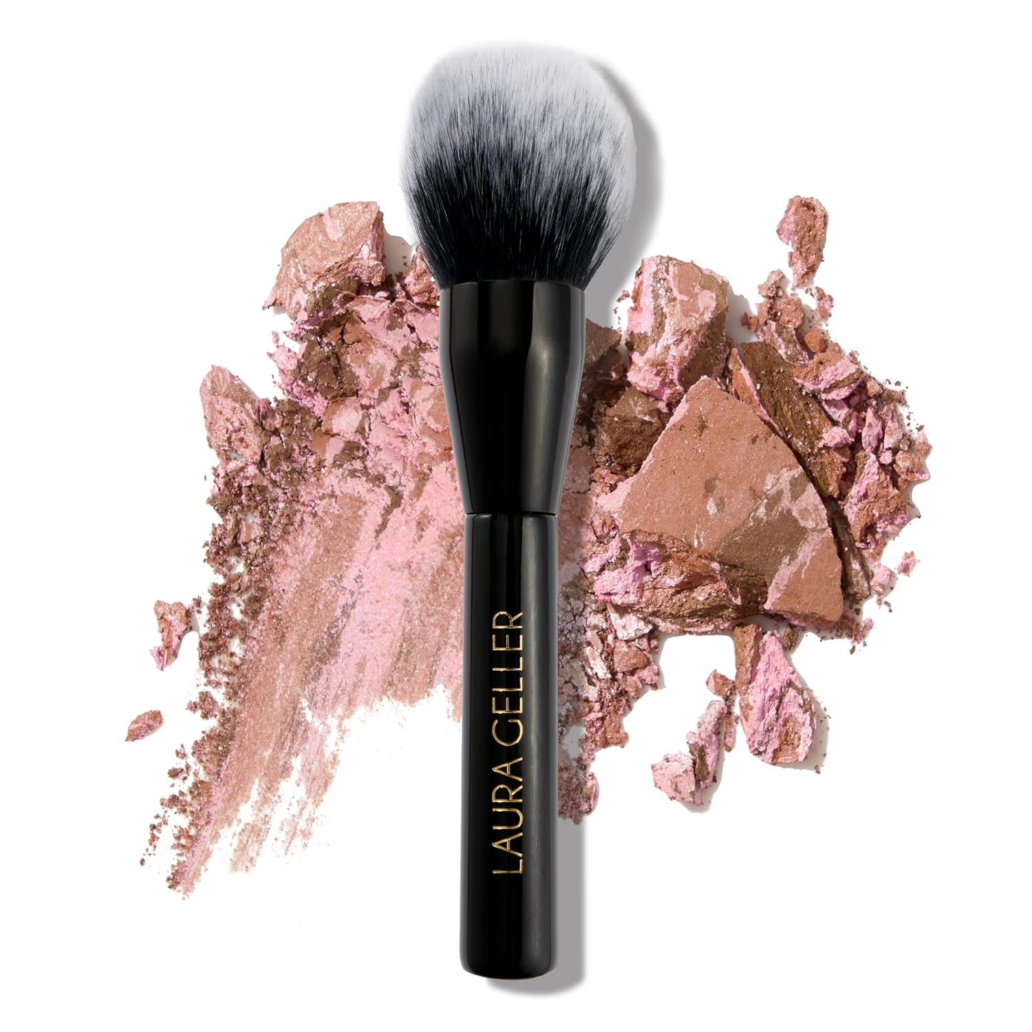 LAURA GELLER NEW YORK Classic Bronzer Brush | Fluffy Powder Brush, Contour & Define, Vegan Bristles : Beauty & Personal Care