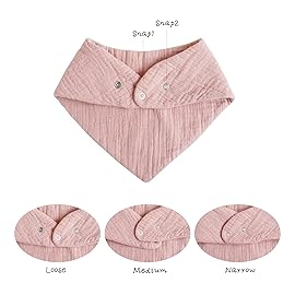 Konssy Muslin Baby Bibs 10 Pack Baby Bandana Drool Bibs 100% Cotton for Unisex Boys and Girls, Soft Absorbent Set for Teething and Drooling