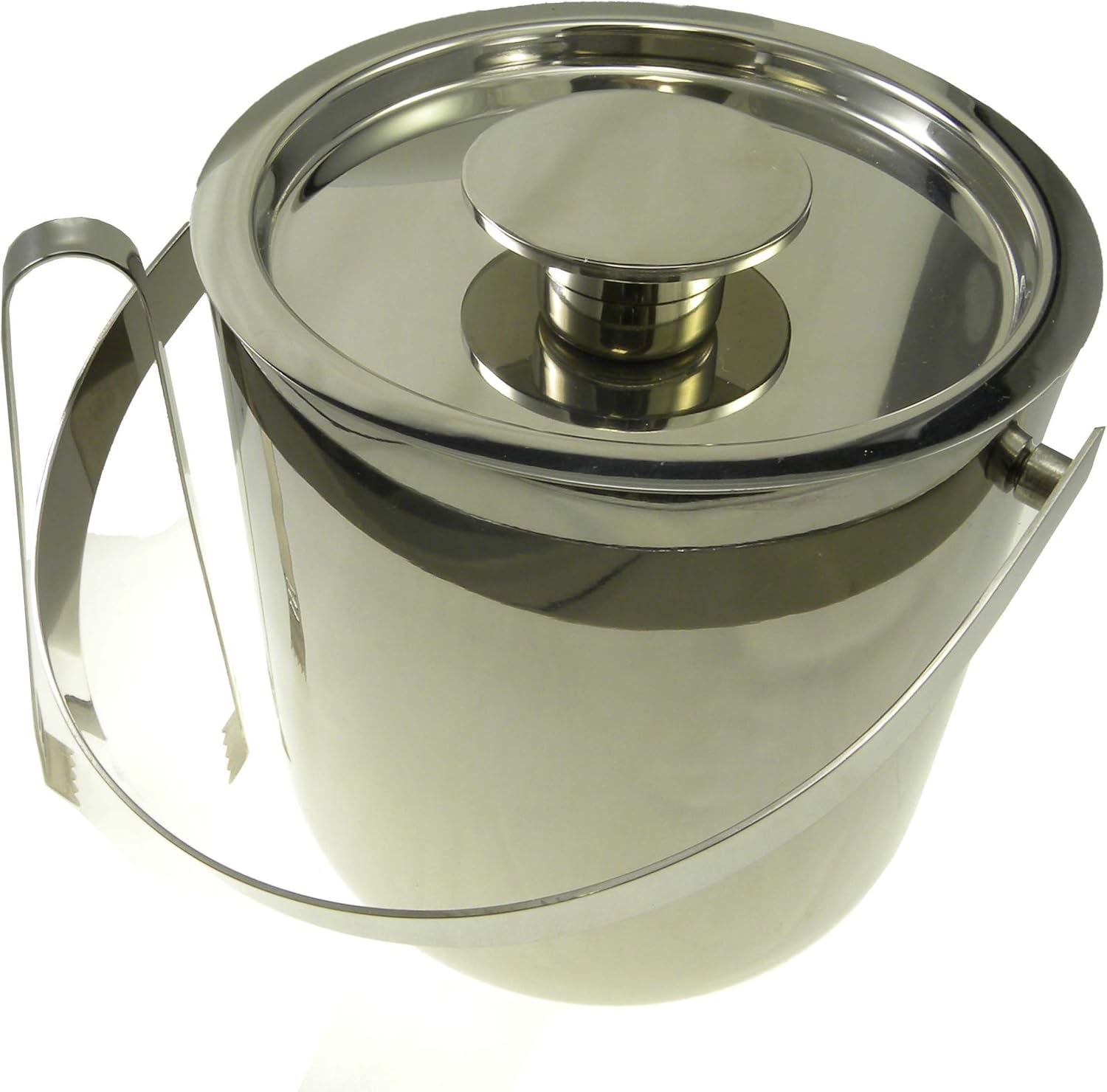 Hotel Collection Barware Stainless Steel Ice Bucket and Tongs Amazon