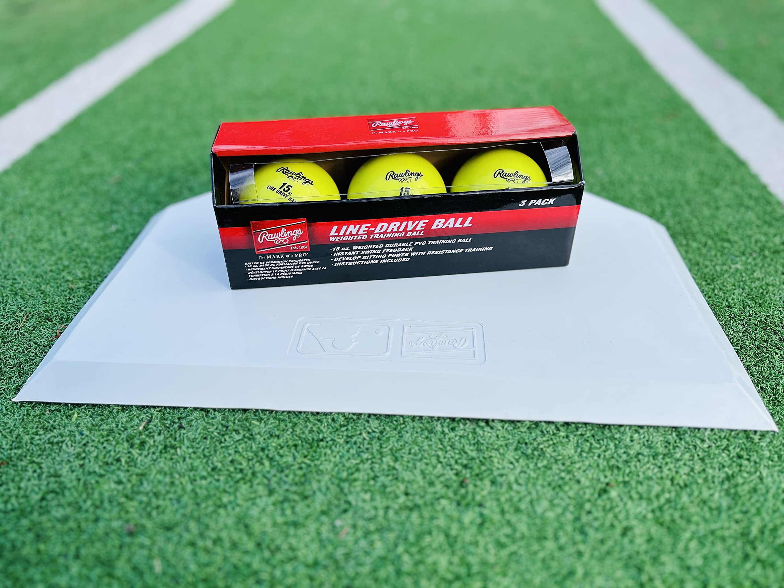 Rawlings Line Drive gewichtete Trainingsbälle | 425 g & Hohle Optionen erhältlich