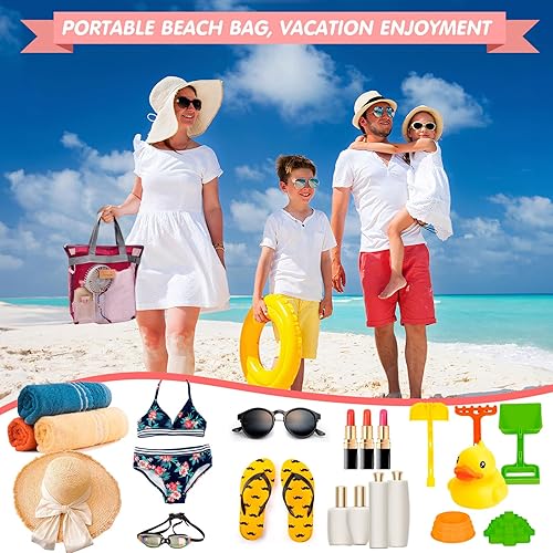 Miniatura 6 de Juego de 8 cubos organizadores de equipaje de viaje, bolsas organizadoras de equipaje de mano, bolsas de viaje con bolsa de ducha de malla,