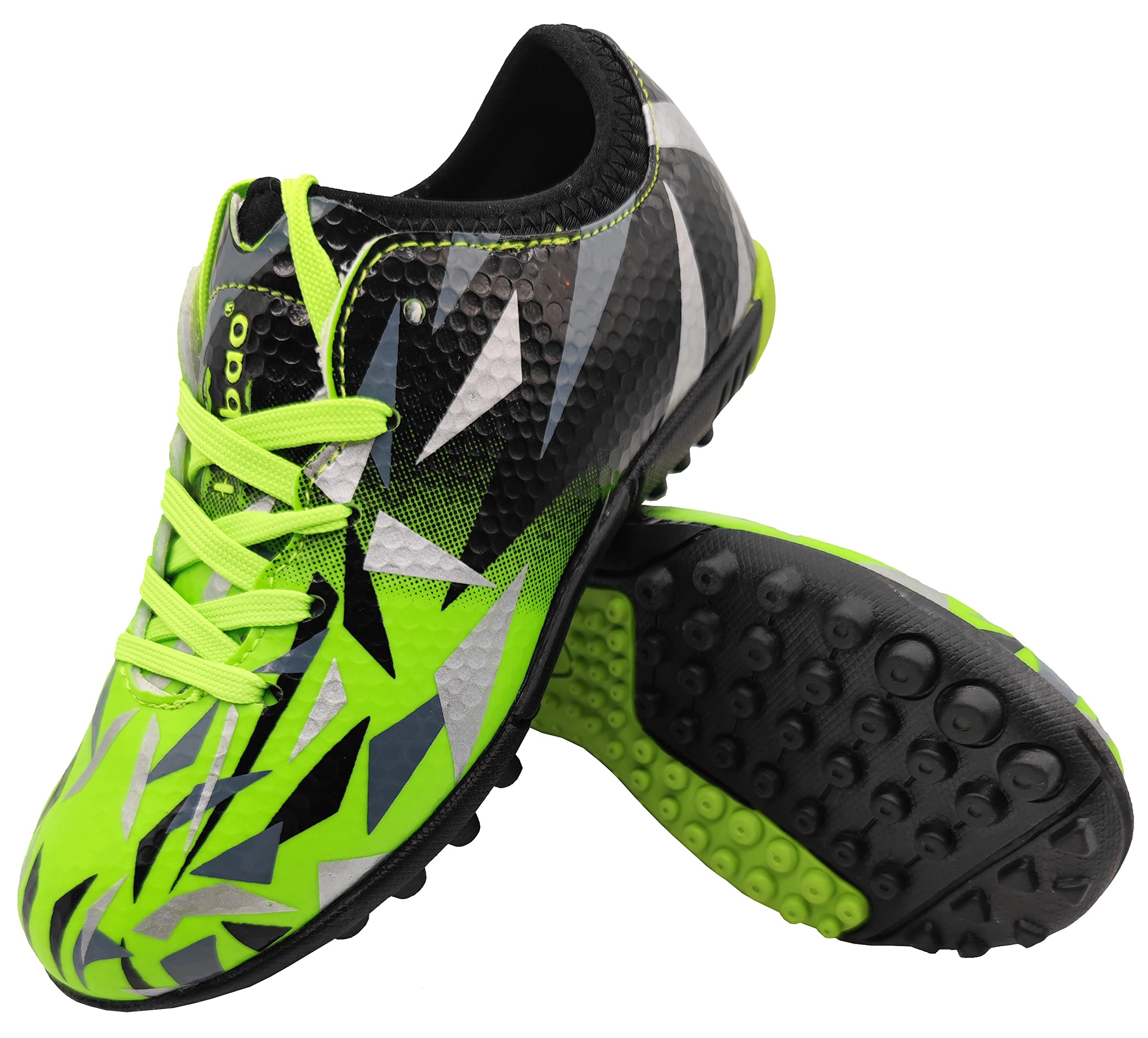 Zapatos de fútbol para niños y niñas, botas de fútbol atléticas para exteriores e interiores (niños pequeños/niños grandes)