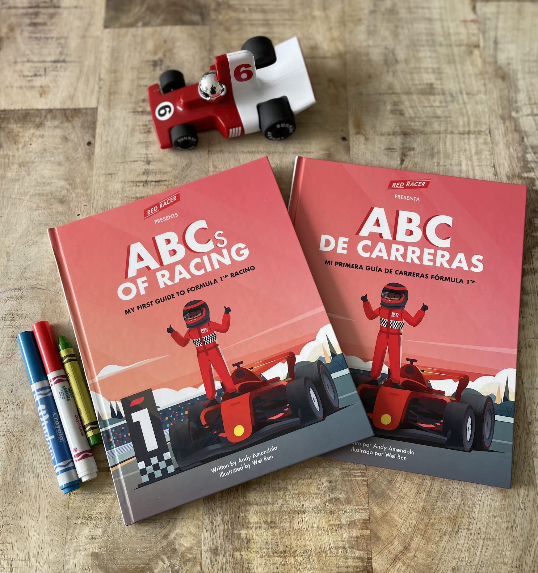 ABCs of Racing: Alphabet Formula 1 Racing Book for Kids & Young Fans (3–8)