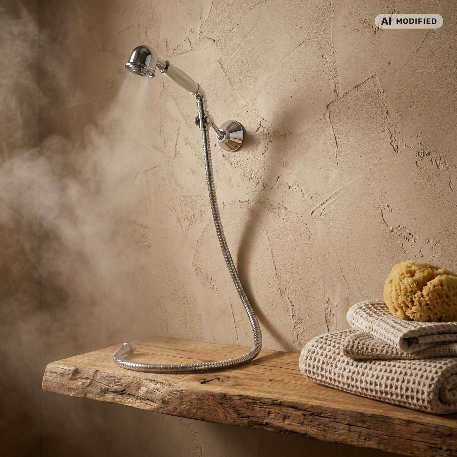 Paul Gurkes – Ducha Retro Teléfono de ducha Set ducha cabeza ducha Manguera plana