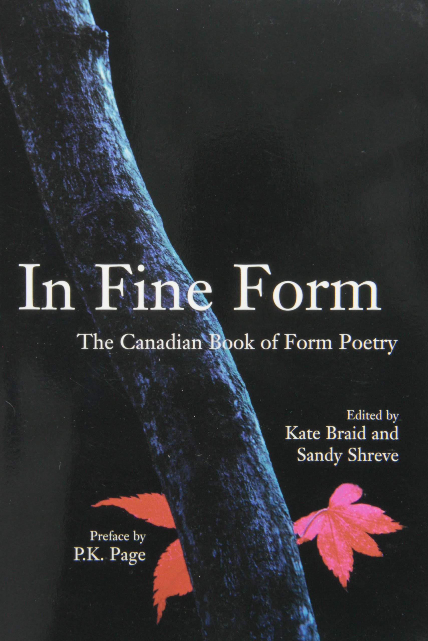 In Fine Form: The Canadian Book of Form Poetry