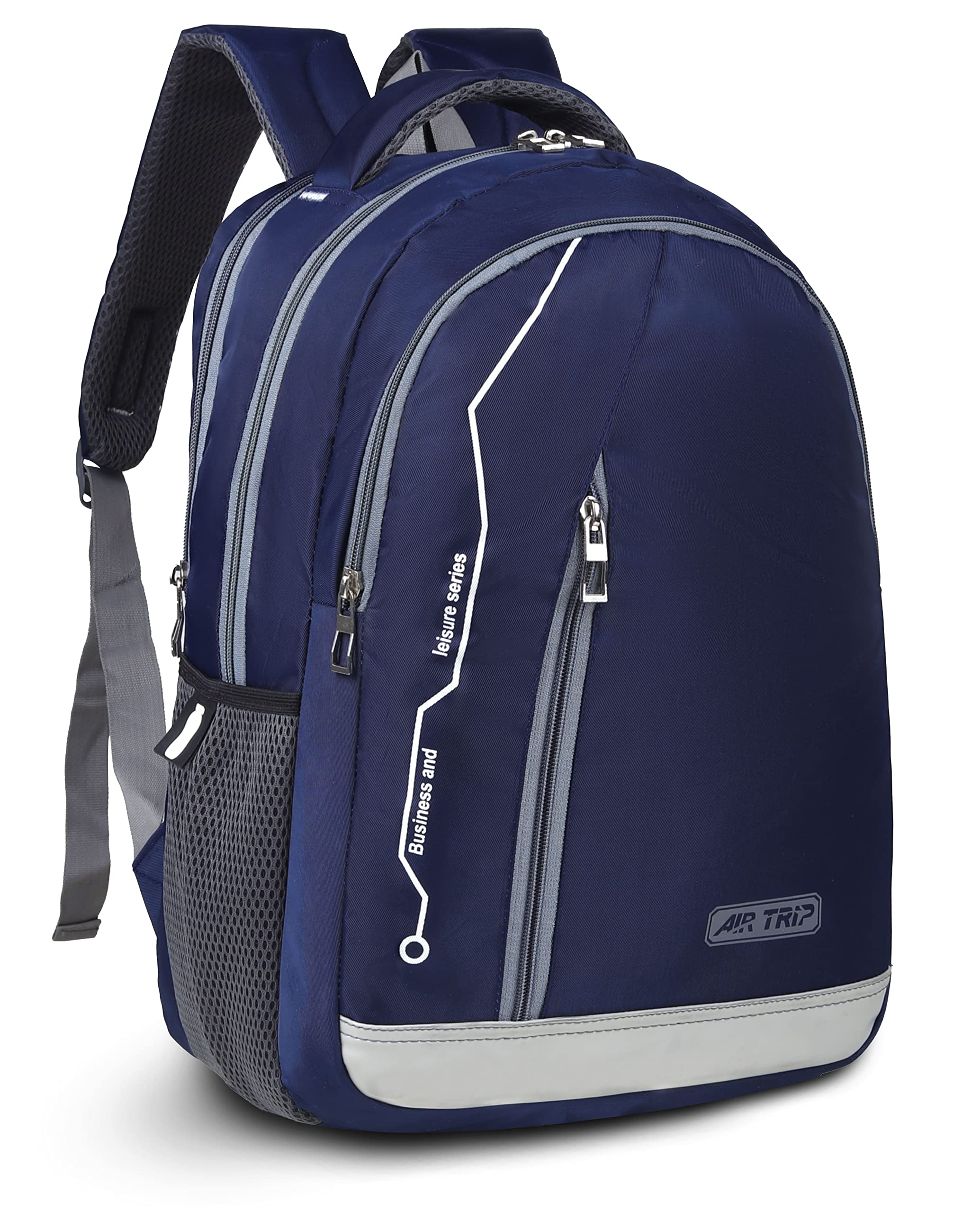 AIR TRIP 32 Litres Lightweight School Bags Backpacks For Boys Girls Stylish Men And Women Casual Travel Laptop Bag College Office (Black) (B0CBW3TVMY) Amazon Price History, Amazon Price Tracker