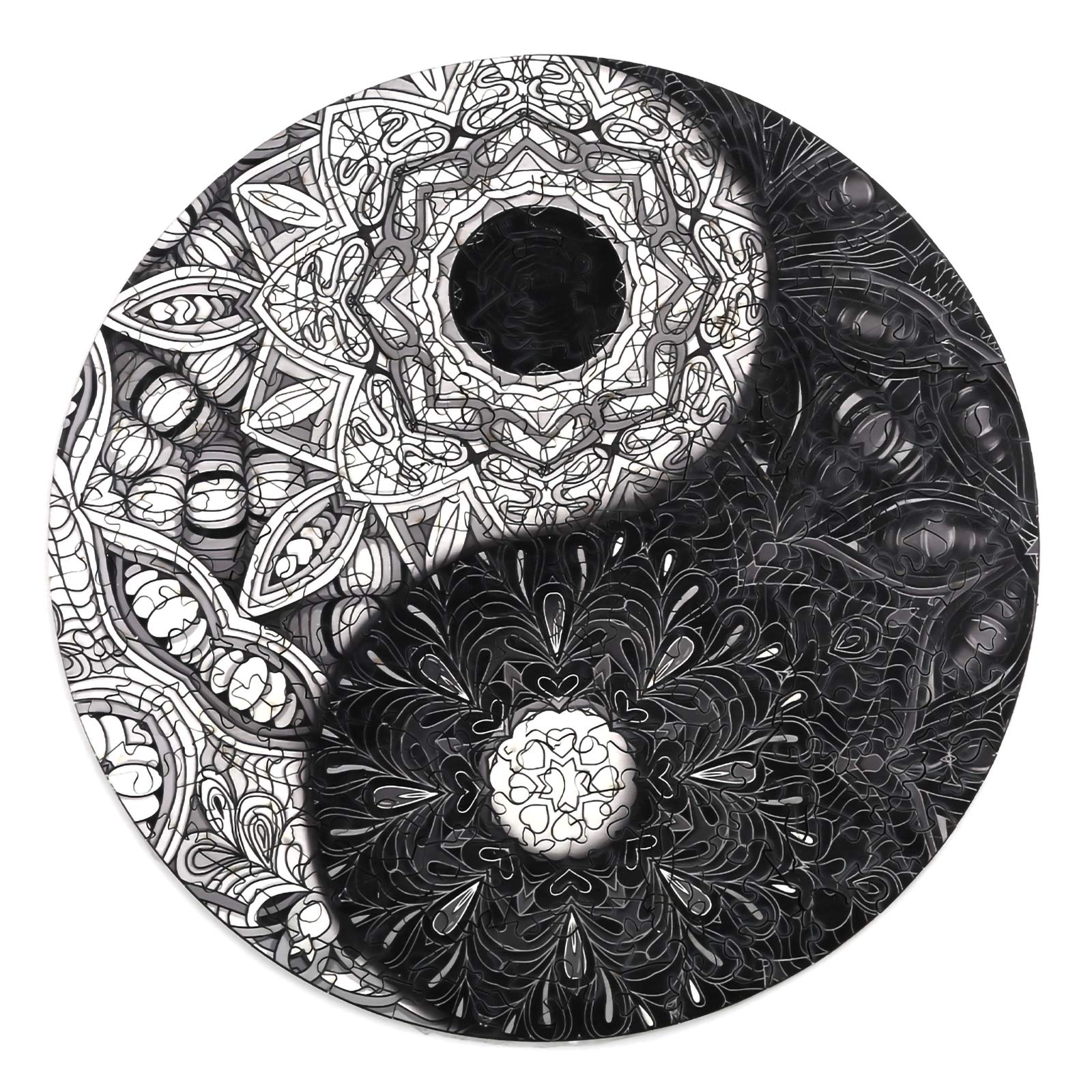 Holzpuzzles für Erwachsene und Kinder, Yin Yang Wooden Puzzle Holzpuzzle Einzigartige Tierform Puzzleteile, Konstellation Holz-Puzzle, Puzzle aus Tierteilen 759 Stück (XL-50.8 * 50.8cm)
