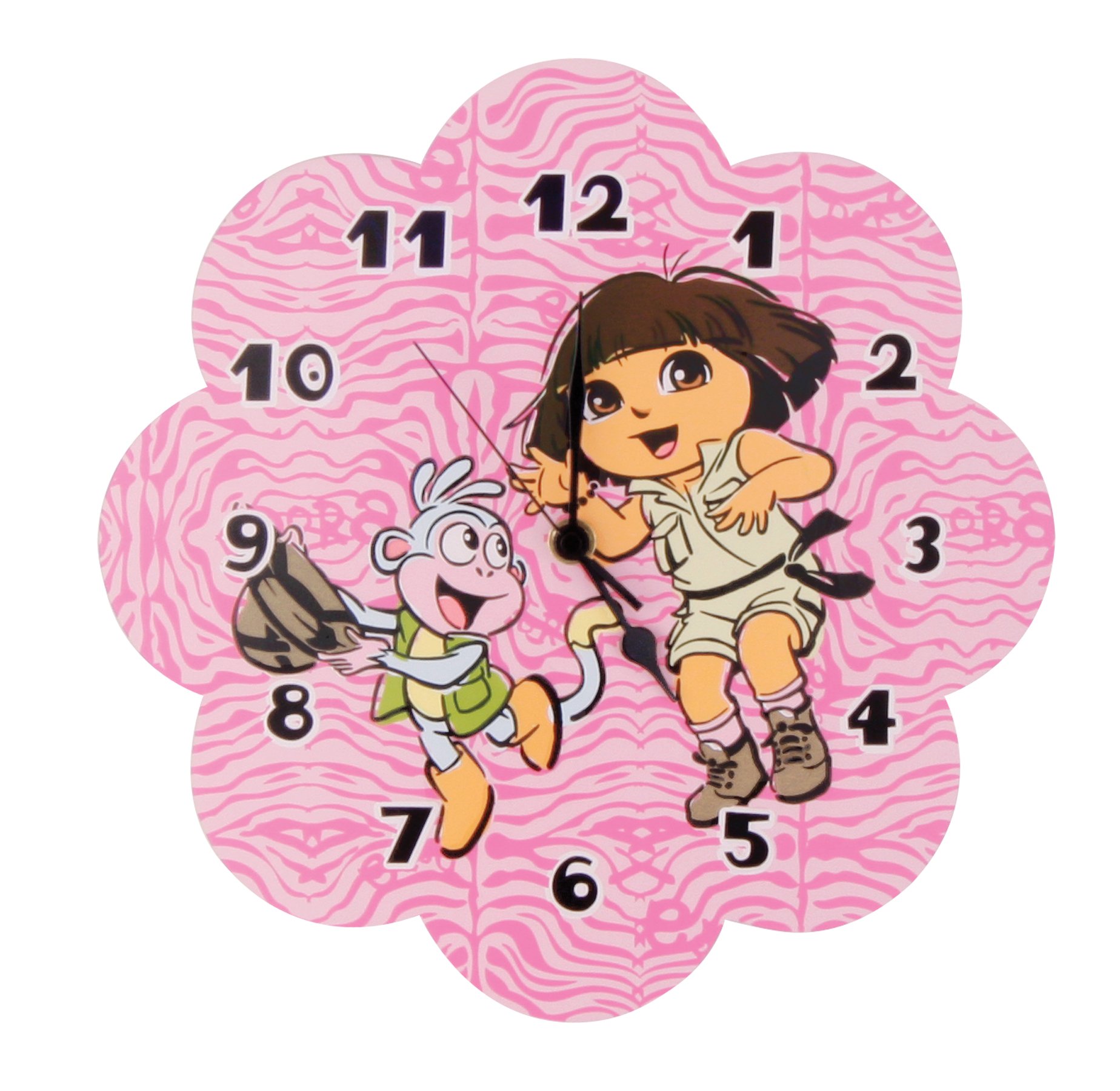 Trend Lab Nickelodeon Dora The Explorer Wall Clock, Exploring The Wild (Discontinued by Manufacturer)