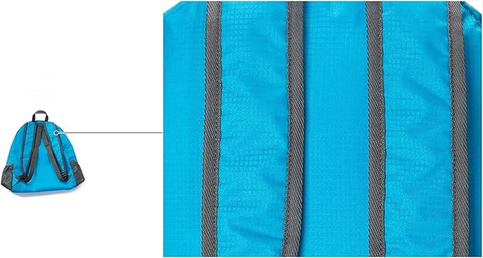Mochila plegable ligera impermeable para camping y viajes miniatura 9