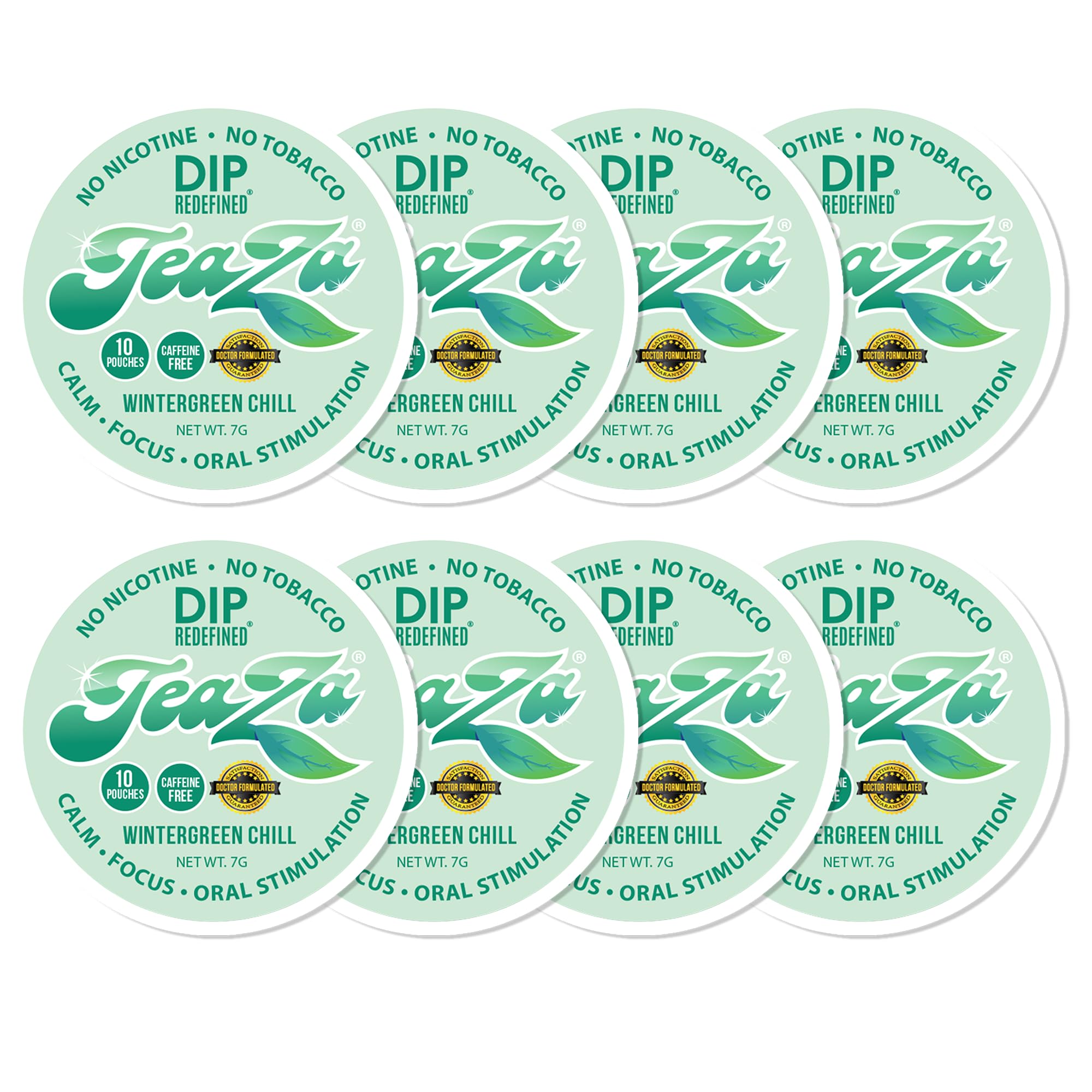 Amazon.com: TeaZa Energy Pouches Wintergreen Chill - Nicotine