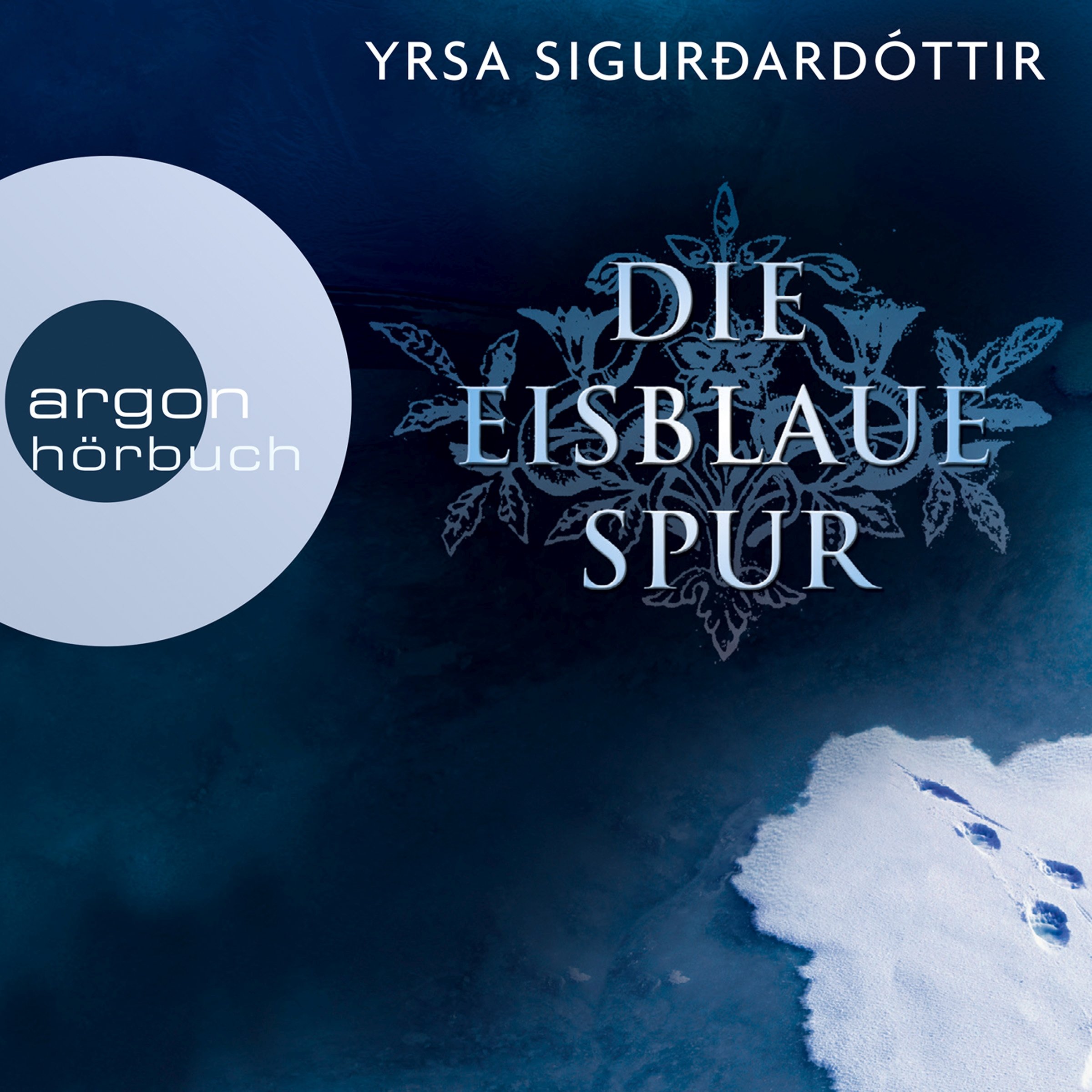 Cover art for Die eisblaue Spur
