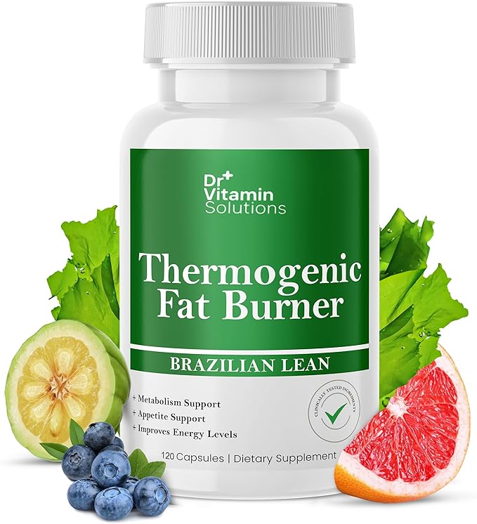 Thermogenic Fat Burner for Women and Men, 120 Count (4