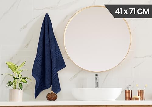 Miniatura 7 de Utopia Towels Juego de 6 toallas de mano de alta calidad, 16 x 28 pulgadas, 100% algodón hilado en anillo, toallas ligeras y altamente absorbentes