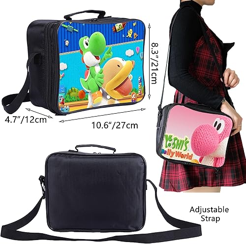 Miniatura 2 de Qushy Yoshi's Crafted World - Lonchera unisex para picnic (I)