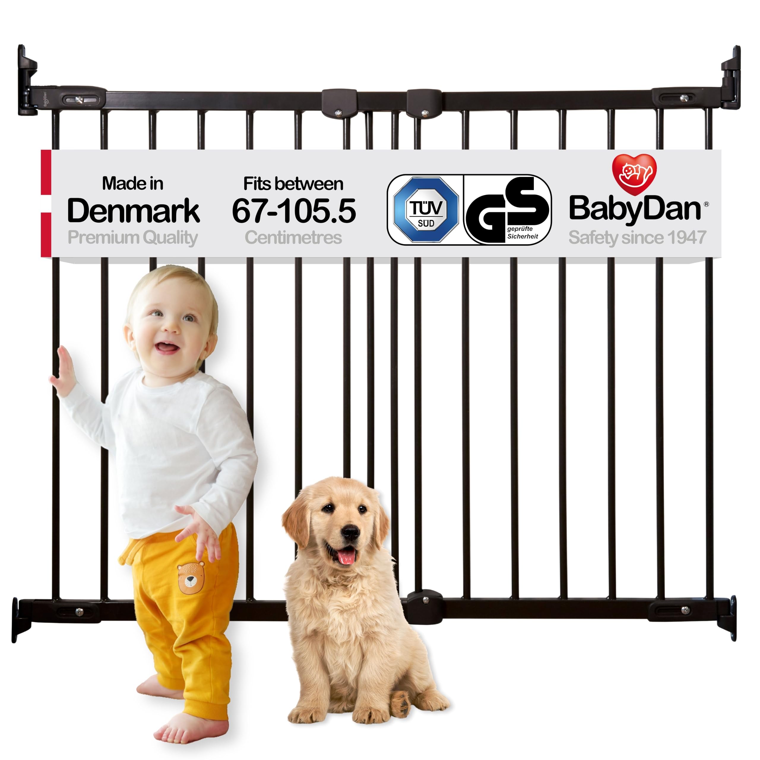 Barriere flexi fit metal BABY DAN : Avis et comparateur de prix