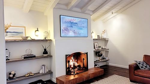 Miniatura 2 de Joel's Antiques - Estante flotante de 2 pulgadas de grosor x 10 pulgadas de profundidad, resistente, fácil de colgar, de madera maciza,