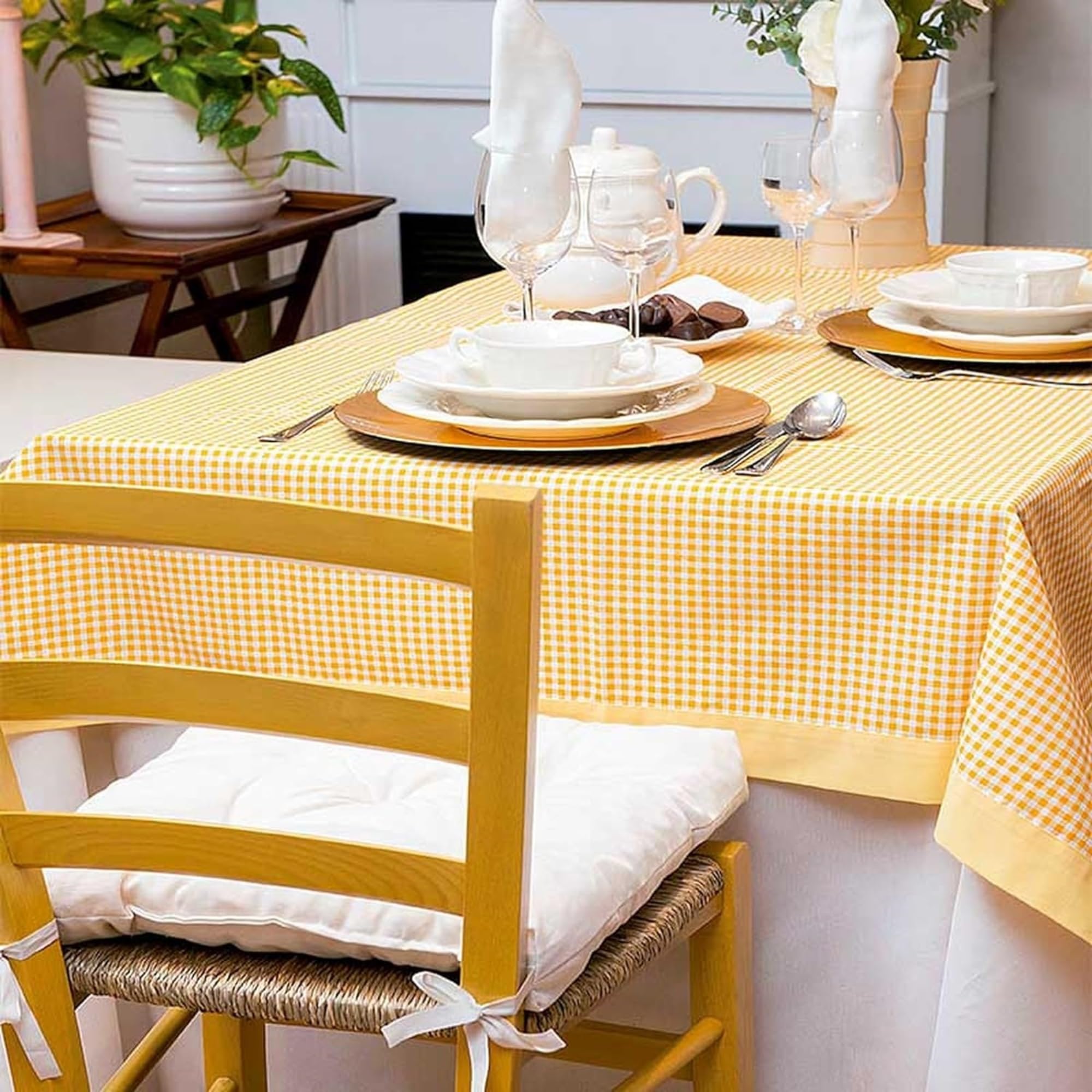 Well Home MOBILIARIO & DECORACIÓN - Mesa Camilla Rectangular SIN Barniz Estructura de Madera 150x80x75