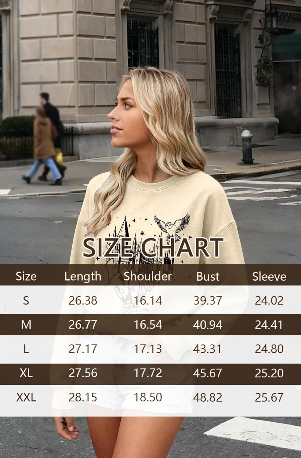 Magical Sweatshirts for Women Cute Book Graphic Pullover Tops Wizard Magical Costume Clothes - Image 6