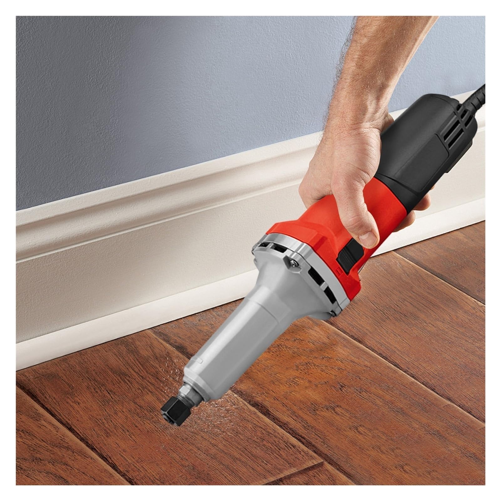 Amoladora Recta De 600 W, Lijadora Varillas, Grados Con Regulador Velocidad 0 A 27000 Rpm, Diámetro Pinza 6 Mm OperacióN De Alta Velocidad