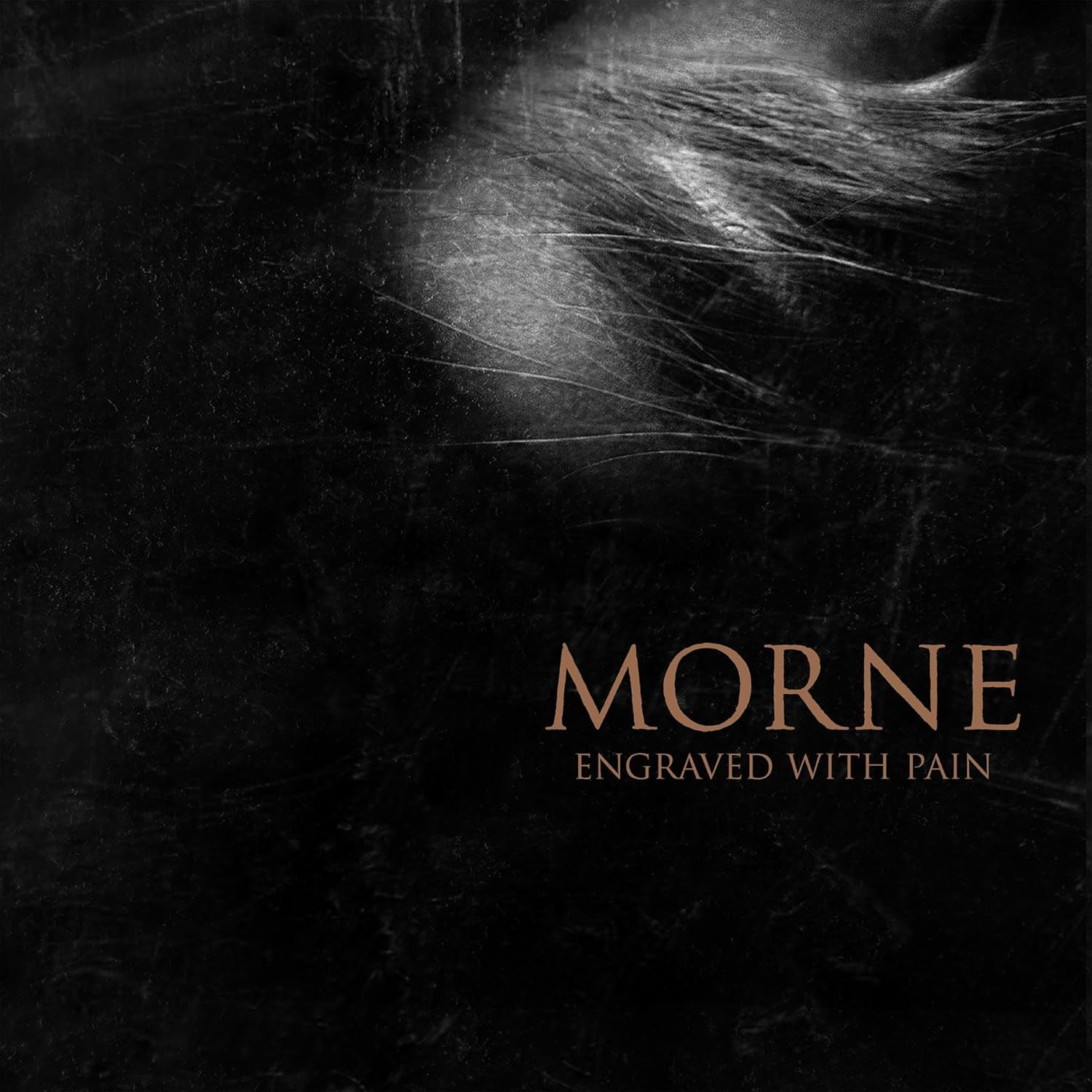 ENGRAVED WITH PAIN (DARK RED MARBLED VINYL) por Morne — capa do álbum