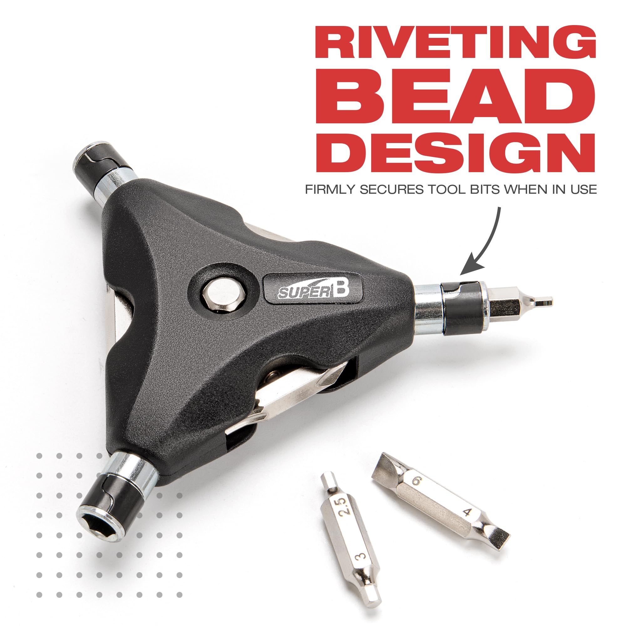 Llave en Y 13 en 1 - Llave inglesa de tres vías intercambiables Allen, hexagonal, Torx, plana y cruceta - Kit multiherramienta para bicicleta fuerte, fácil y cómodo