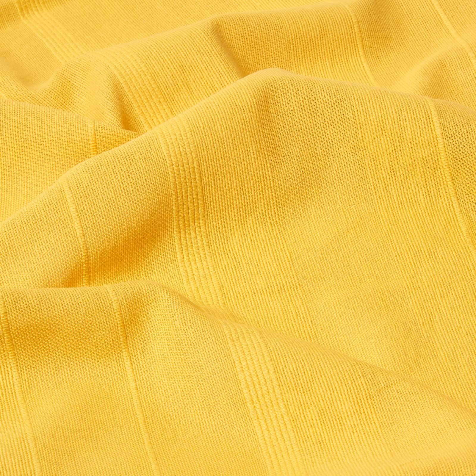 Homescapes - Tenda Rajput in cotone, colore: giallo manta 2,54 x 3,56 m giallo
