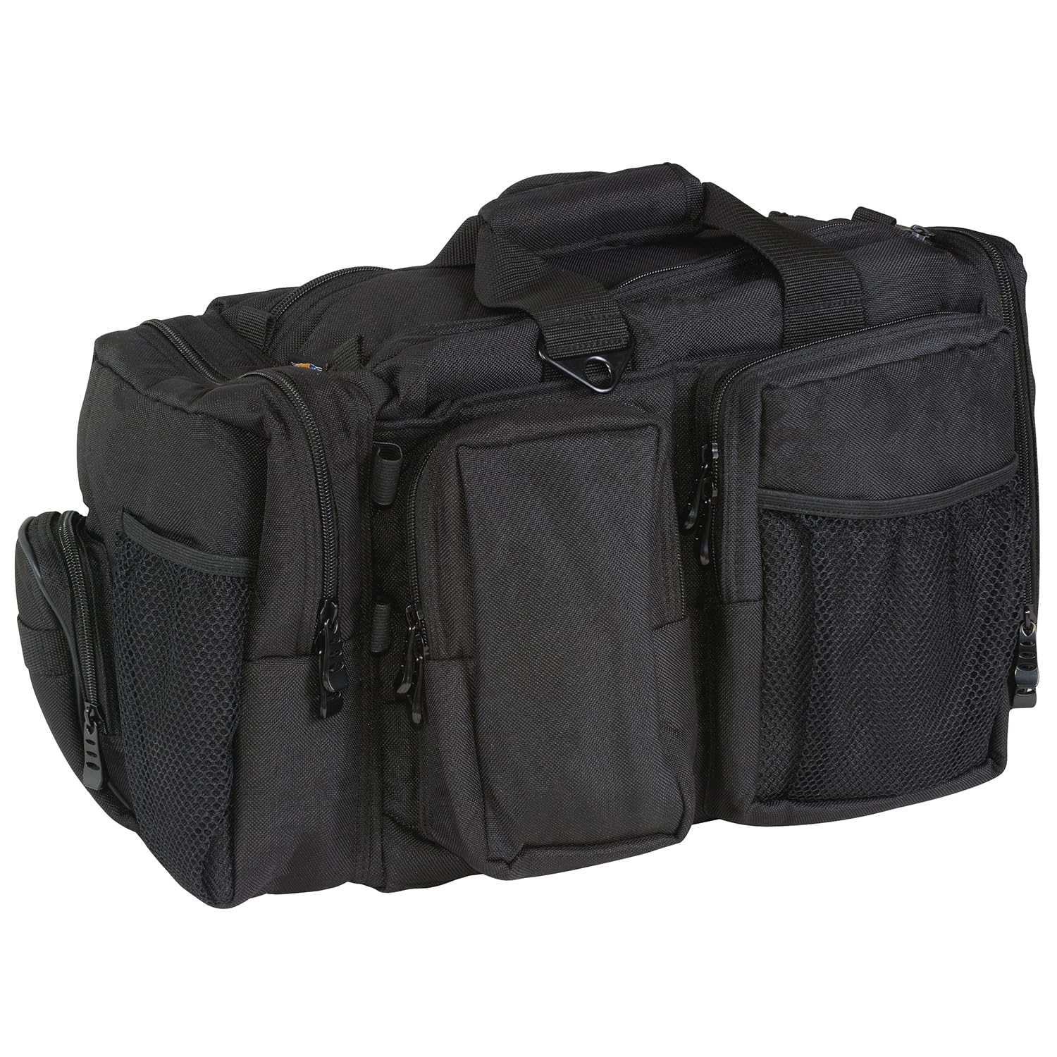Deluxe Padded Pilot Flight Bag | Large, Black, 21 Pocket